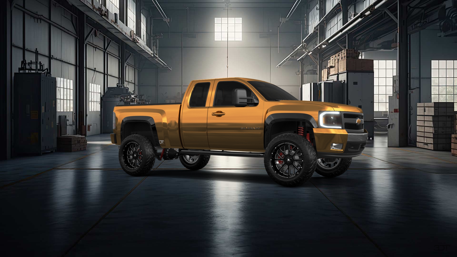 Chevrolet Silverado 1500 6.6 ft box Pickup Truck 2008 tuning