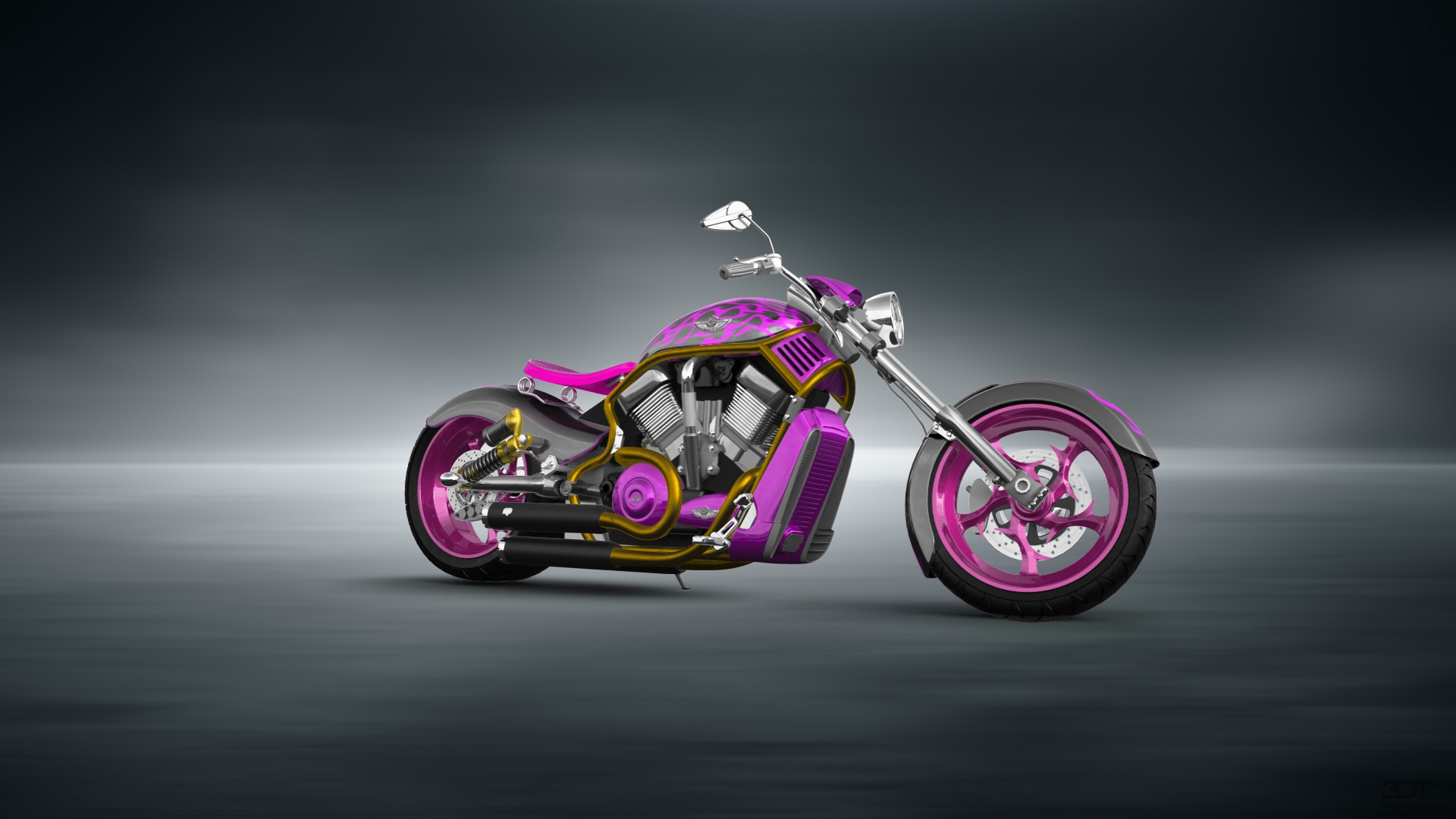 Harley-Davidson Custom Chopper Cruiser 2011