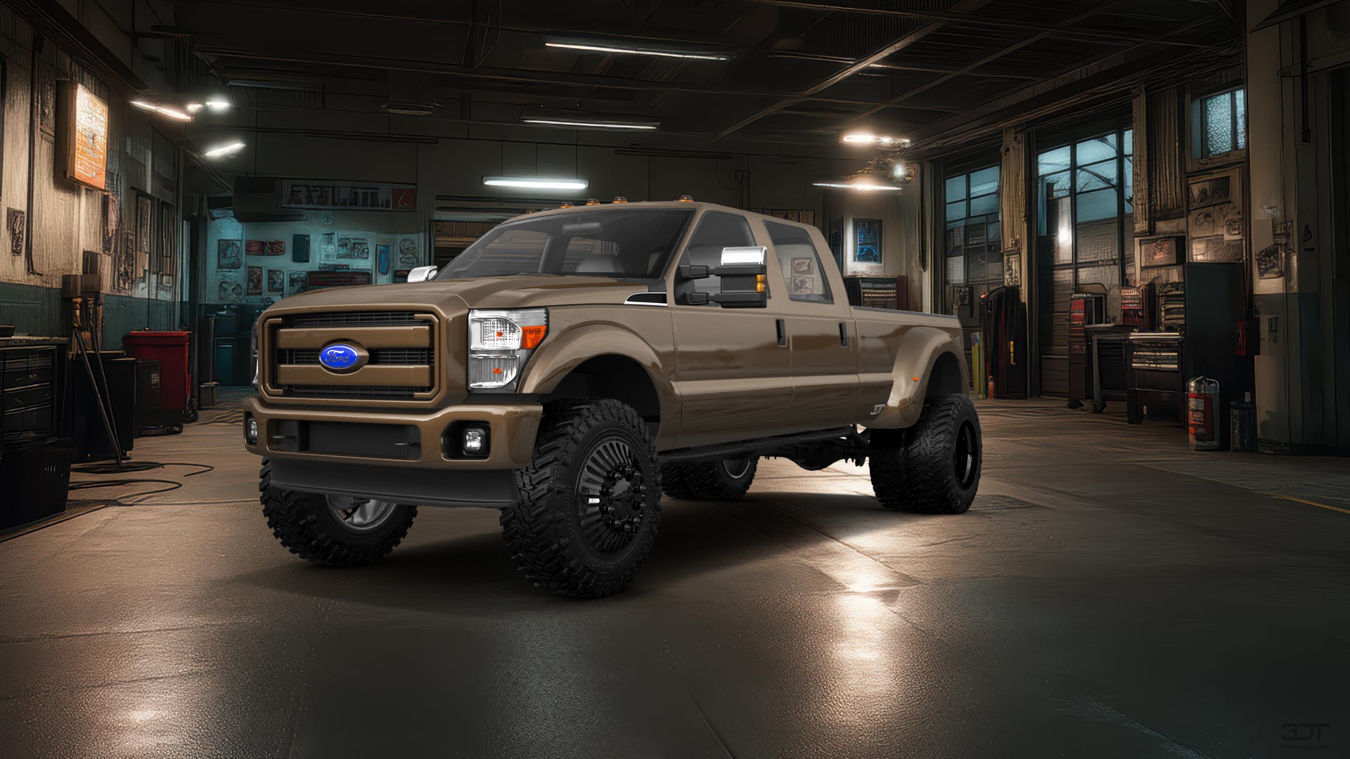 Ford F-350 DRW 4 Door pickup truck 2013 tuning