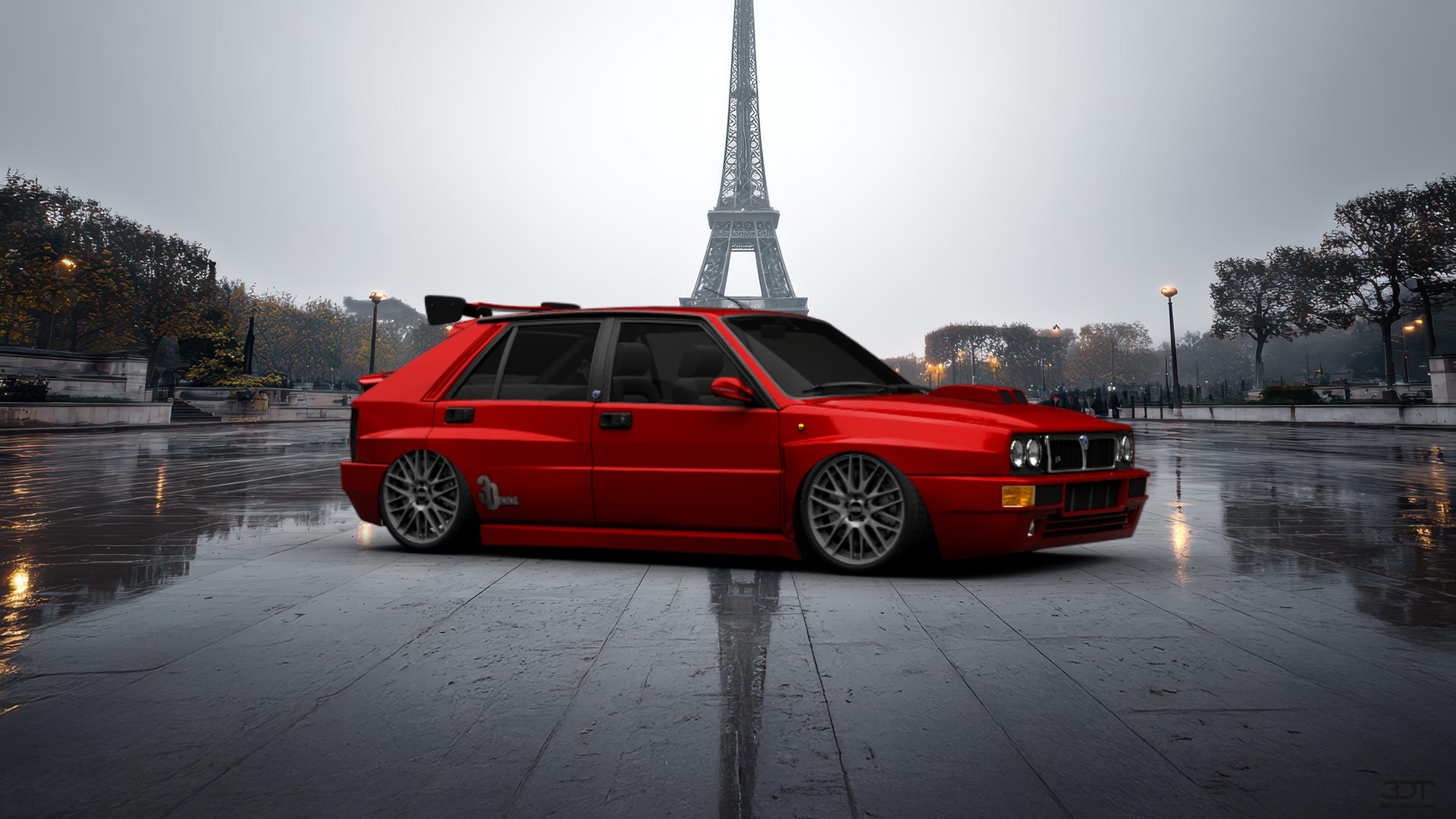 Lancia Delta EVO 5 Door Hatchback 1992 tuning