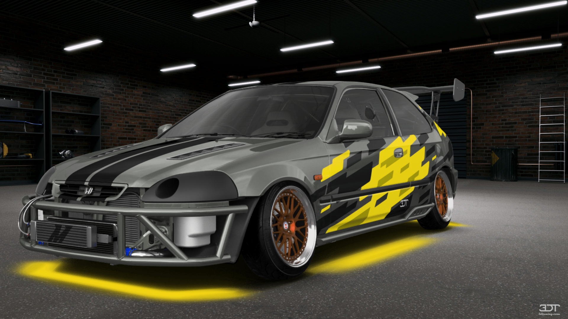 Honda Civic 3 Door Hatchback 1997 tuning