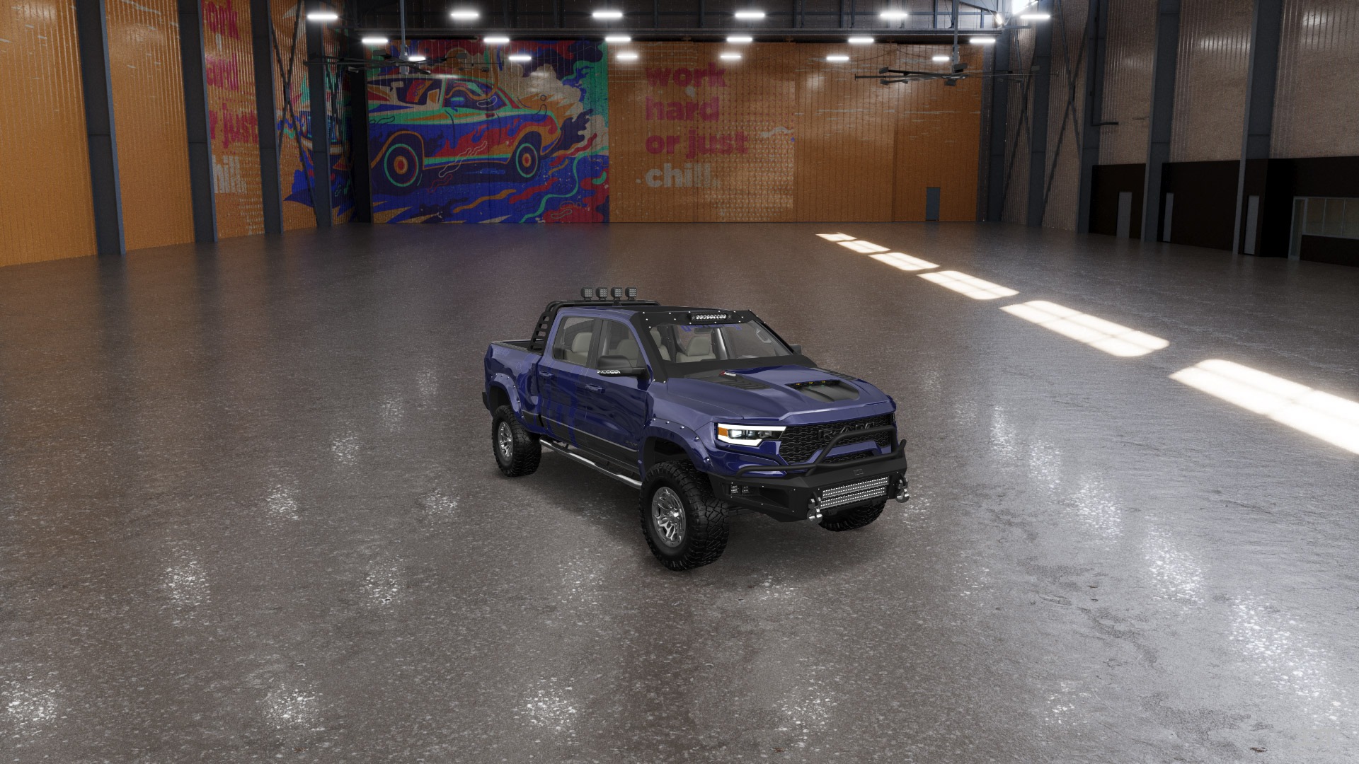 Dodge Ram 1500 TRX 4 Door pickup truck 2021