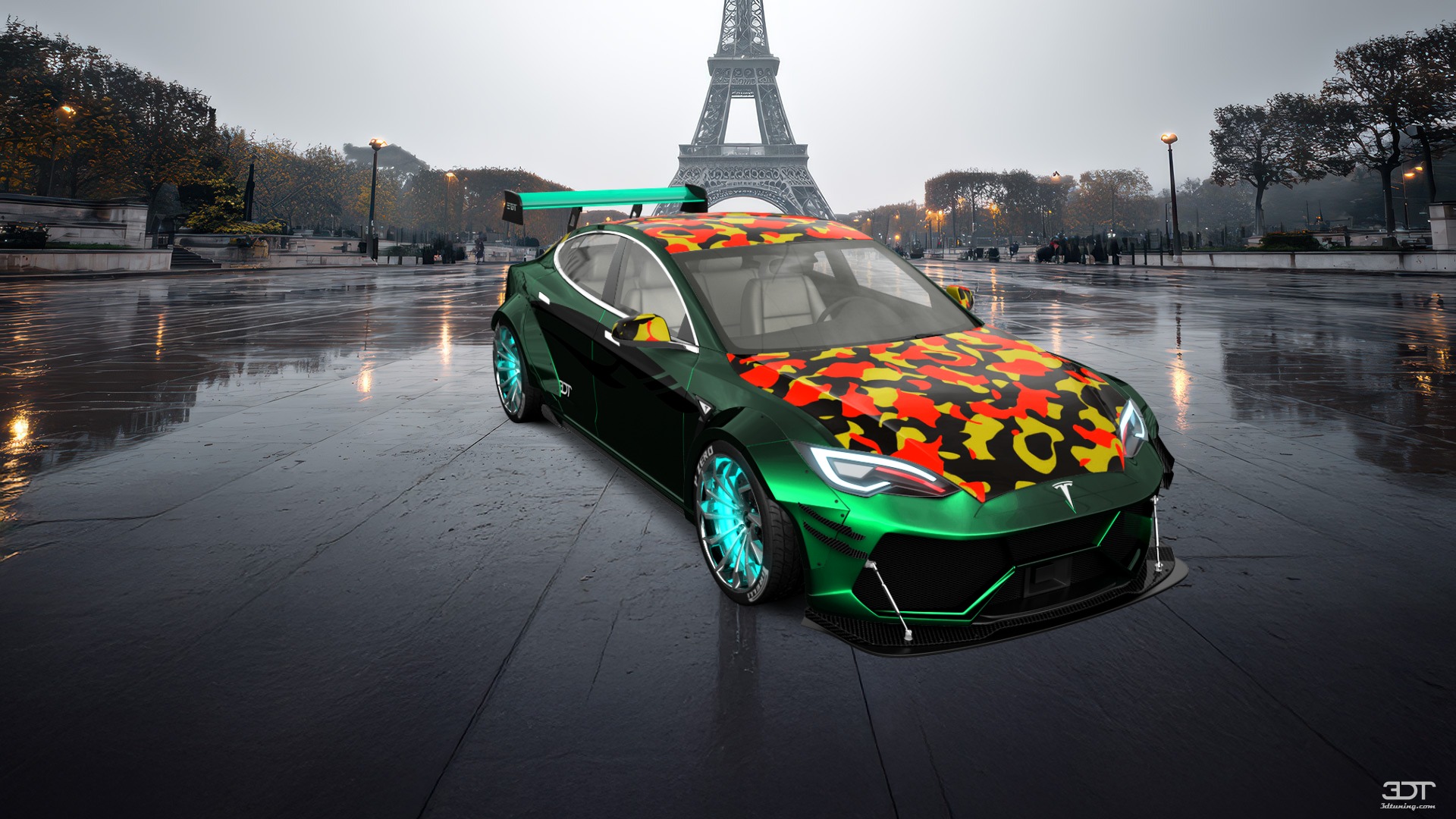 Tesla Model S 5 Door Liftback 2013 tuning