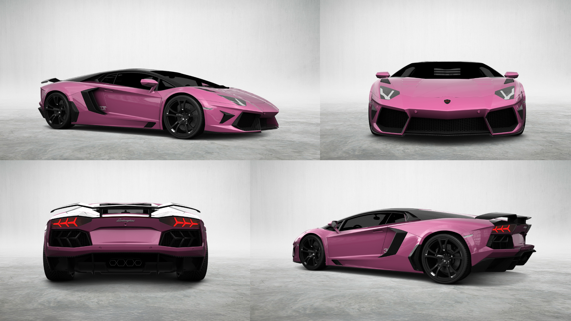 Lamborghini Aventador 2 Door Coupe 2012 tuning