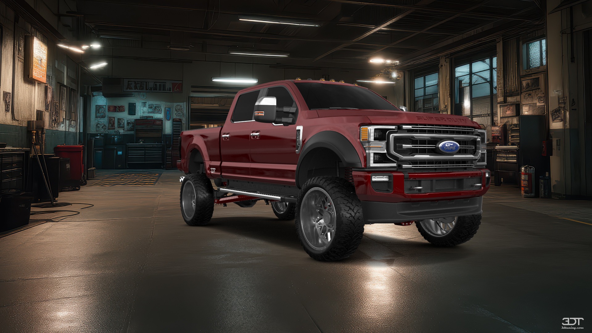 Ford F-250 4 Door pickup truck 2021 tuning
