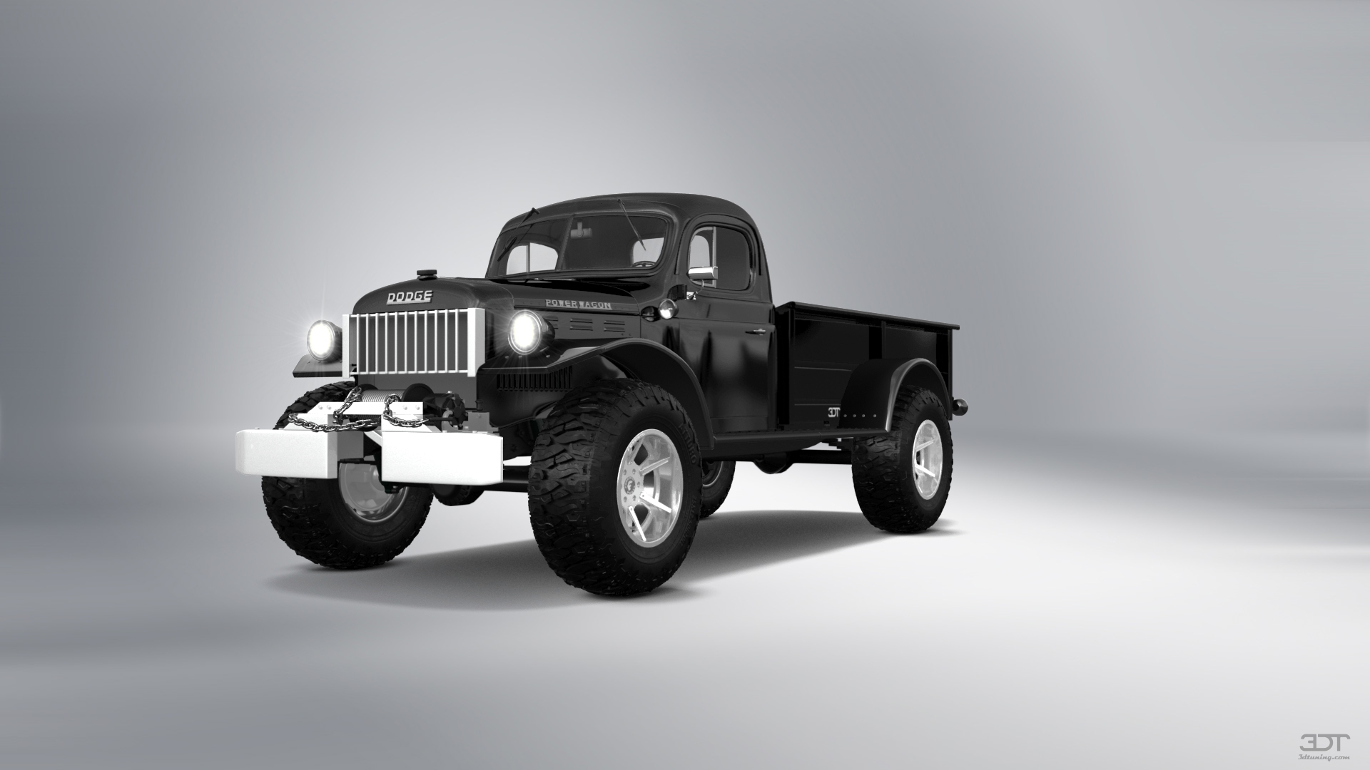Dodge Power Wagon 2 Door pickup truck 1947 tuning
