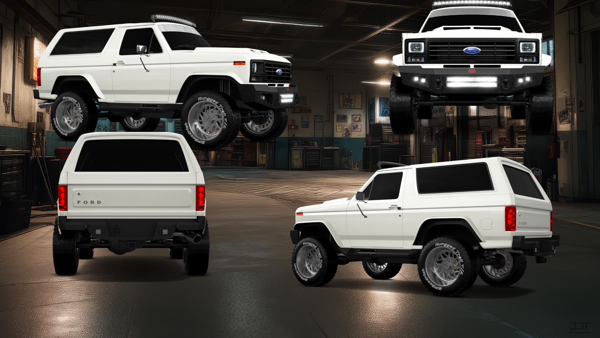 Ford Bronco 3 Door SUV 1980 tuning