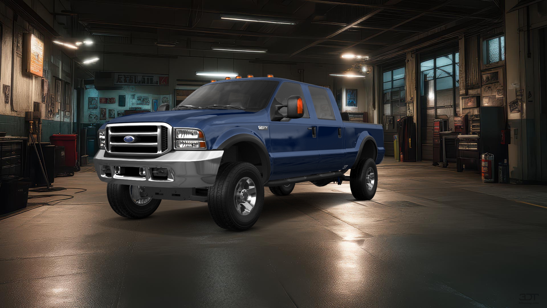Ford F-250 Crew Cab 4 Door pickup truck 1999 tuning