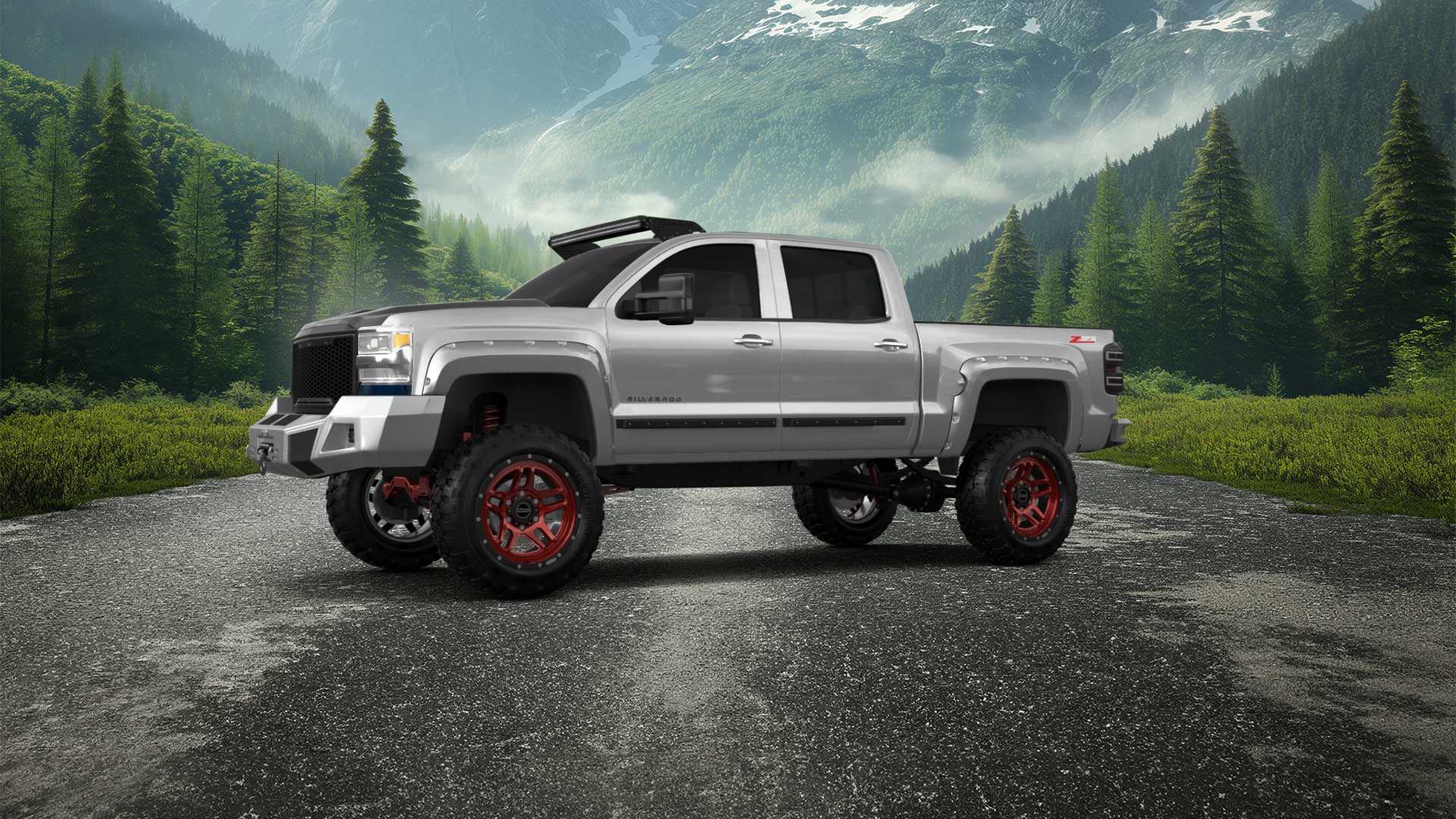 Chevrolet Silverado 1500 4 Door pickup truck 2016