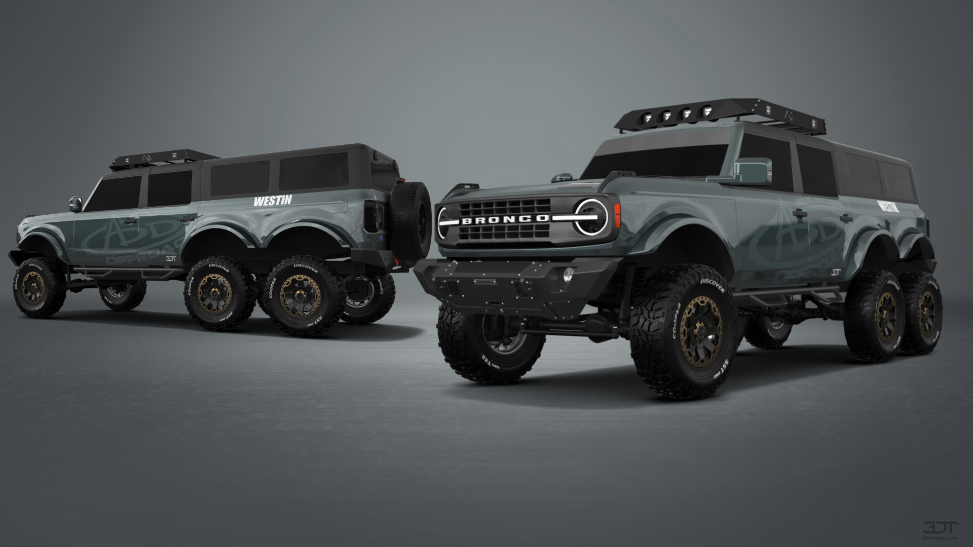 Ford Bronco 6X6 4 Door pickup truck 2021