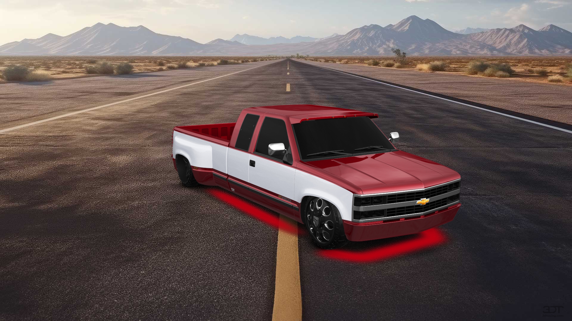 Chevrolet K3500 Extended Cab Pickup Truck 1988 tuning