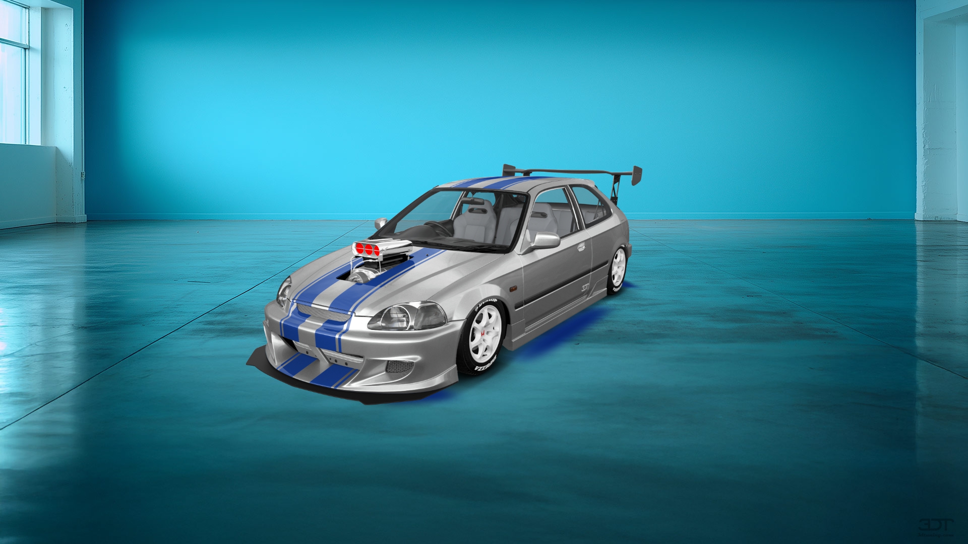 Honda Civic 3 Door Hatchback 1997 tuning