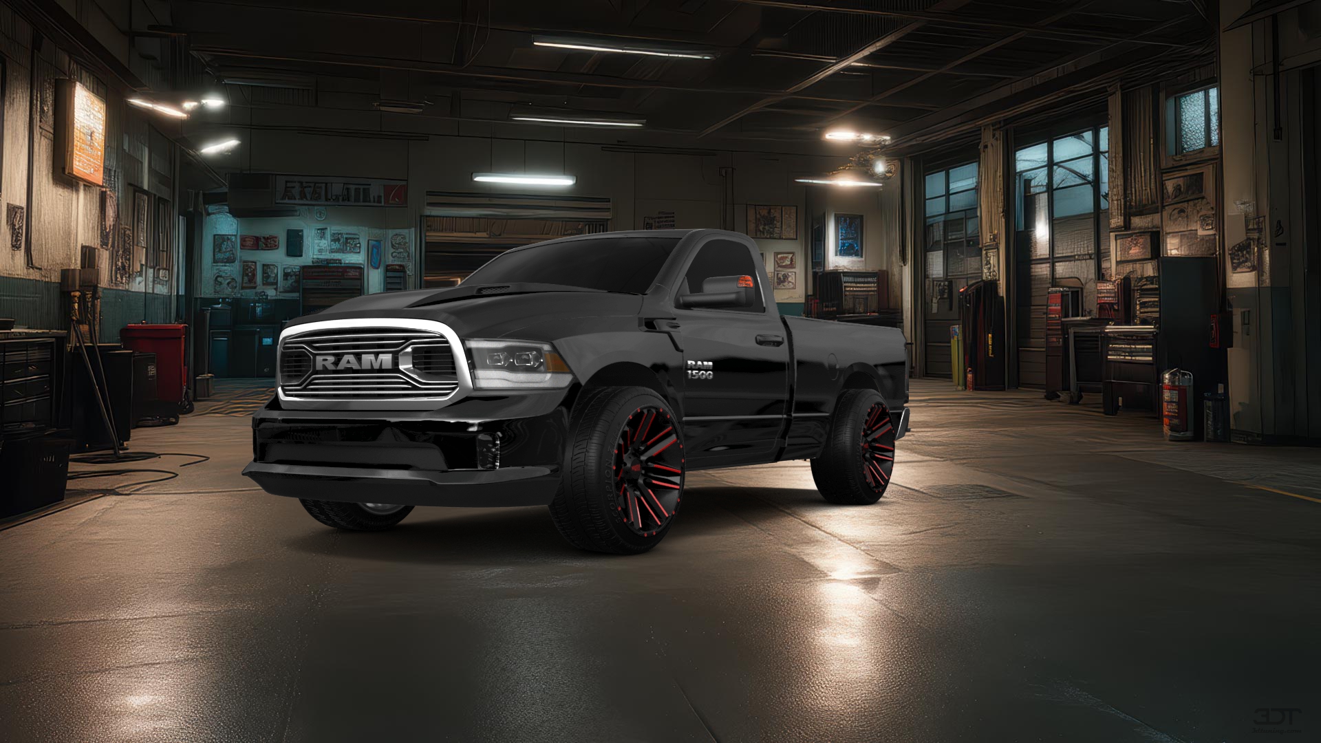 Dodge Ram 1500 Regular Cab 2 Door truck 2014 tuning