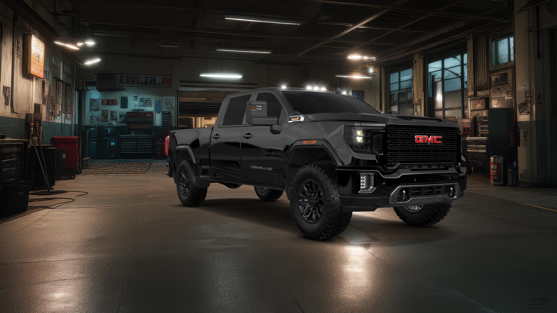 GMC Sierra 2500 HD 4 Door pickup truck 2020 tuning