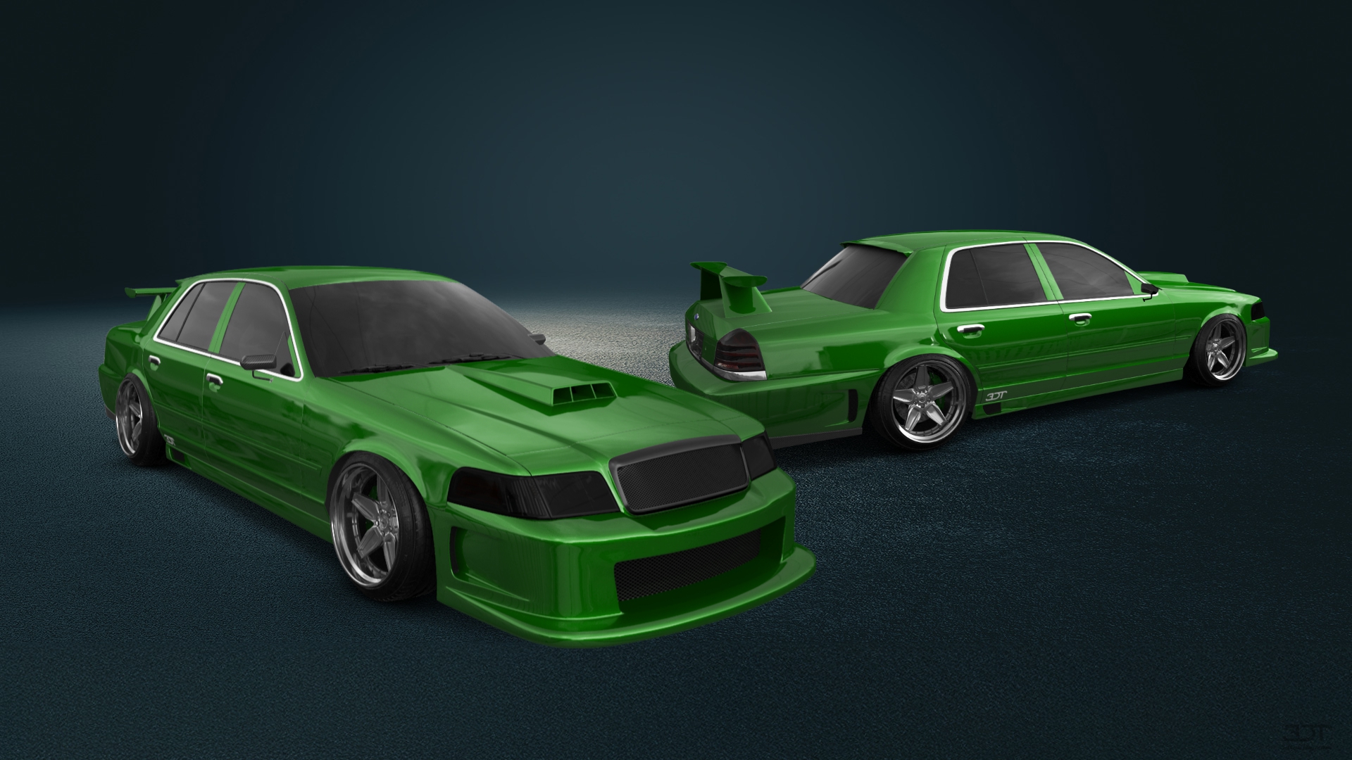 Ford Crown Victoria Sedan 2007 tuning