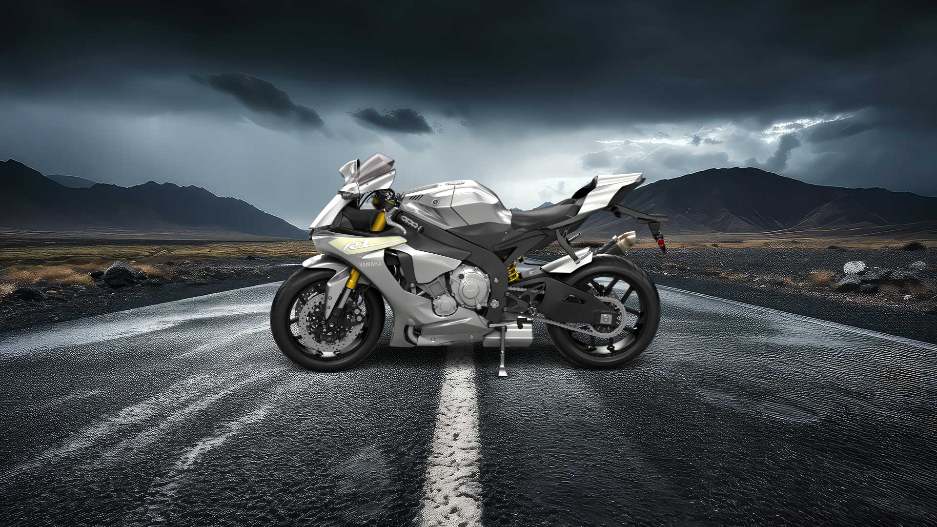 Yamaha YZF R1 Sport Bike 2015 tuning