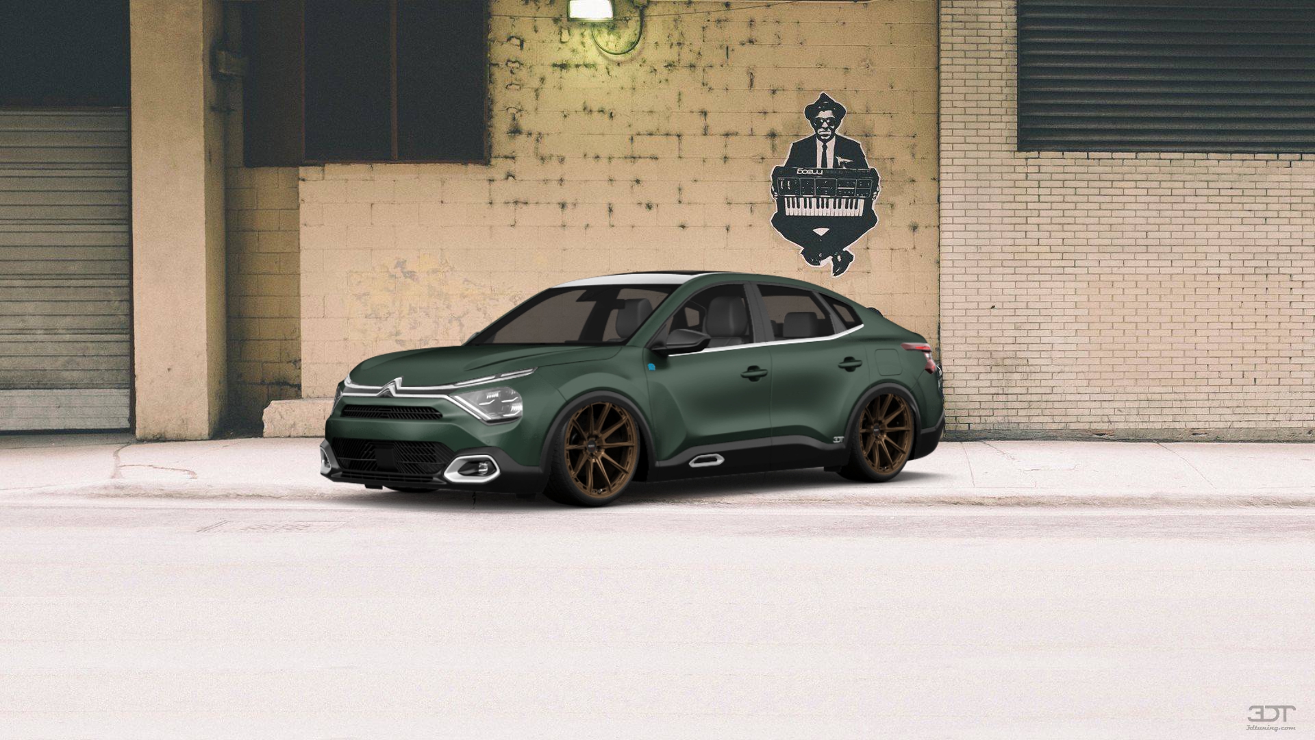 Citroen C4X 4 door fastback saloon 2022 tuning