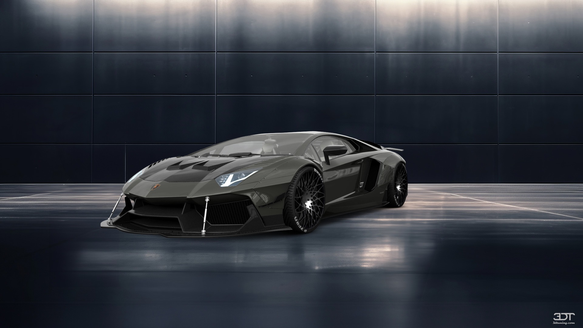 Lamborghini Aventador 2 Door Coupe 2012 tuning