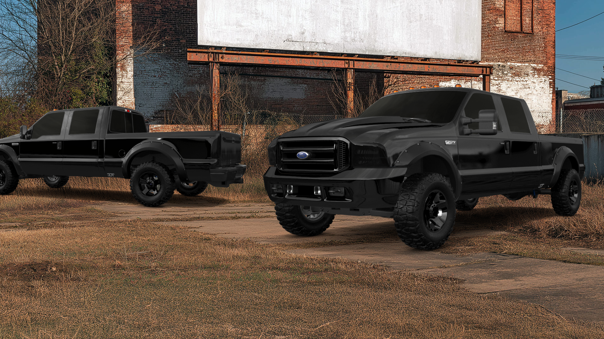 Ford F-250 Crew Cab 4 Door pickup truck 1999 tuning