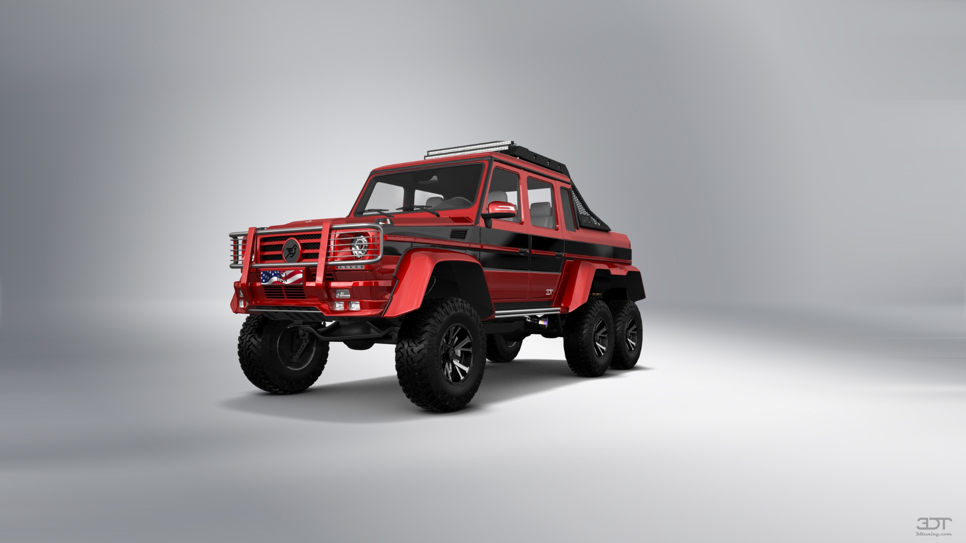 Mercedes G 63 AMG 6x6 4 Door pickup truck 2013 tuning