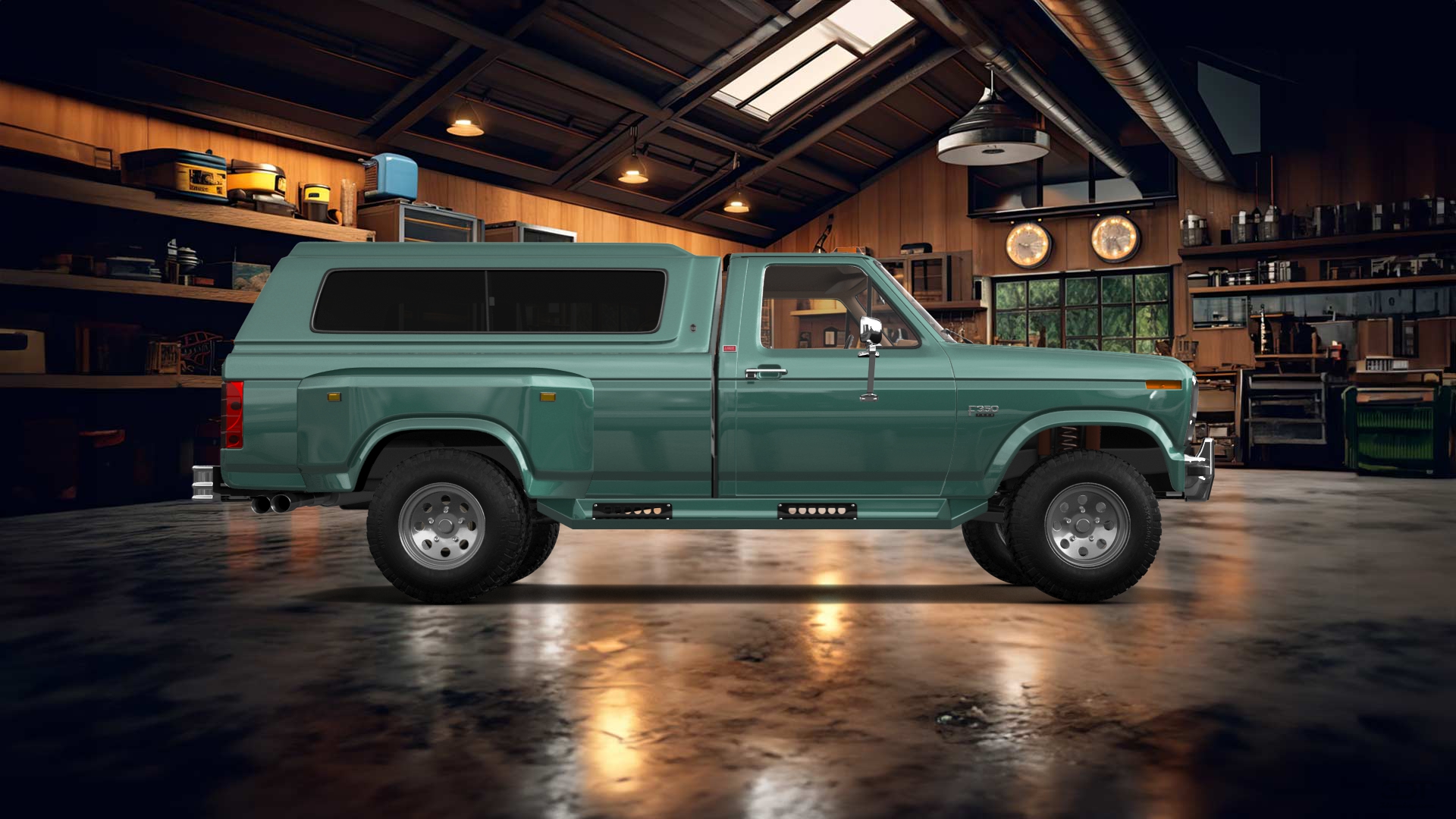 Ford F-350 Dually Regular Cab 2 Door pickup truck 1980