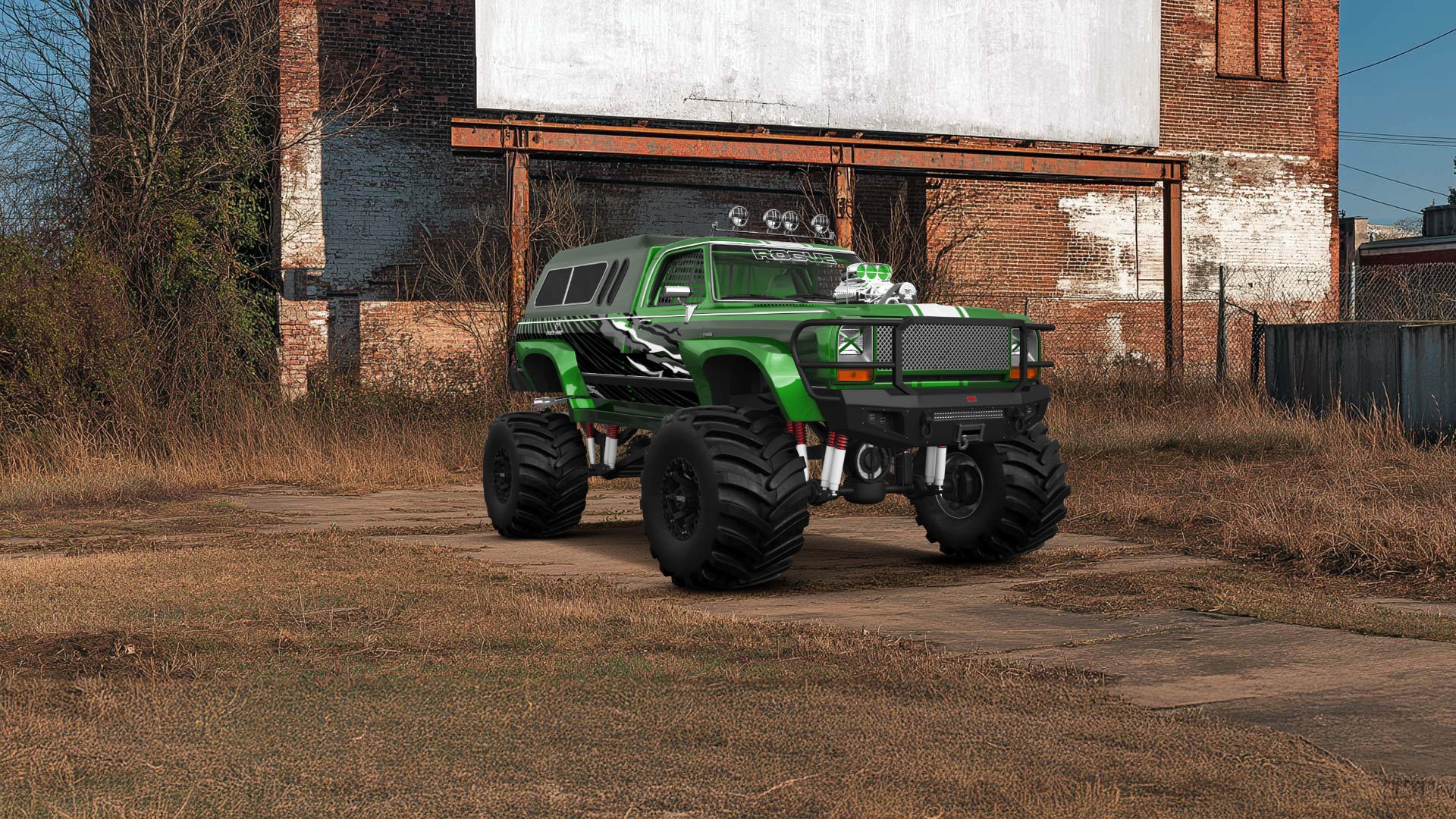 Dodge Ram 250 Regular Cab 2 Door pickup truck 1983 tuning