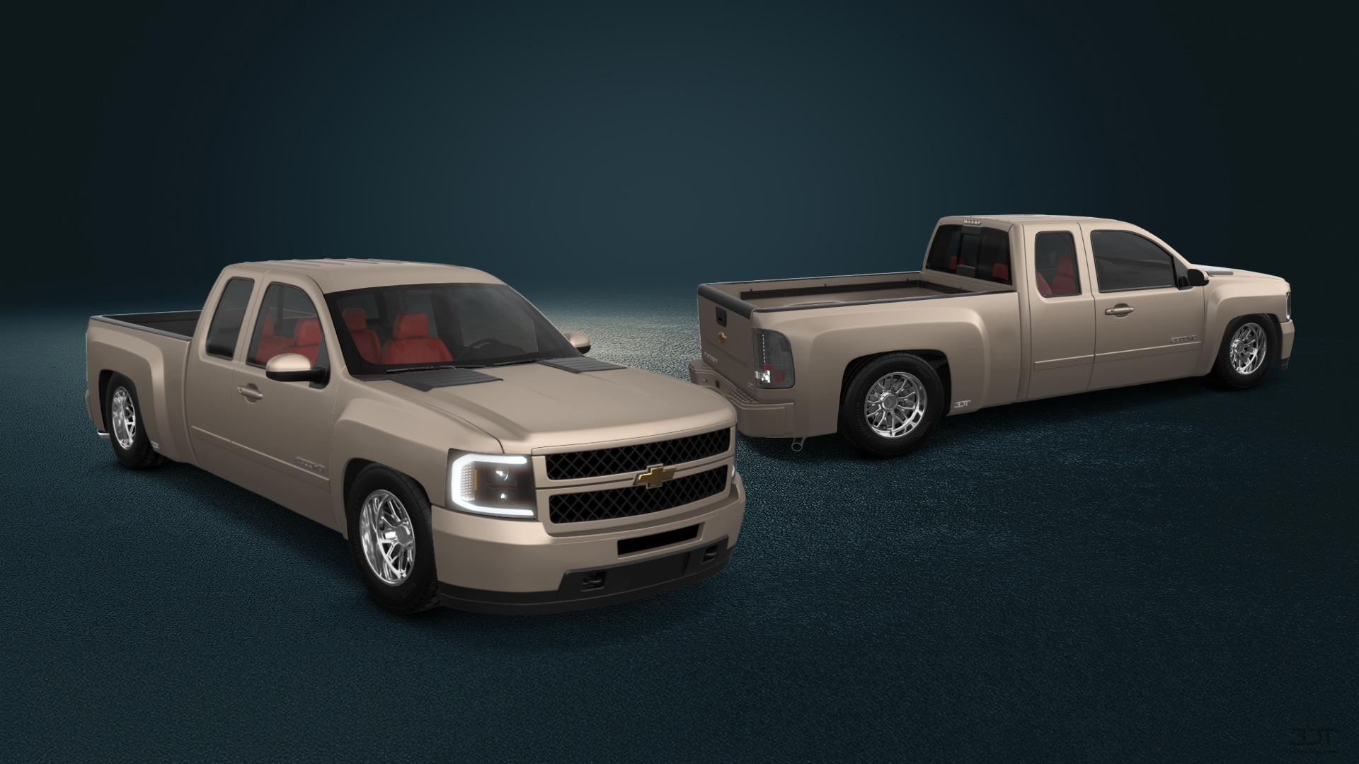 Chevrolet Silverado 2500 HD Extended Cab Pickup Truck 2007