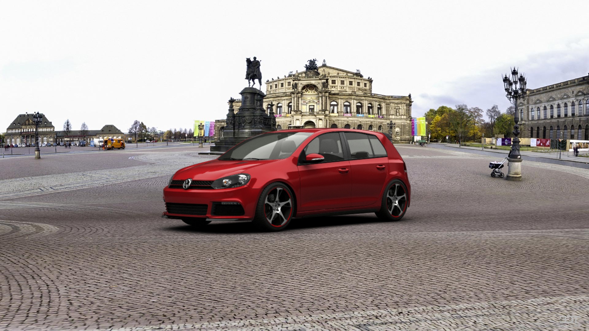 Volkswagen Golf 6 5 Door Hatchback 2011 tuning