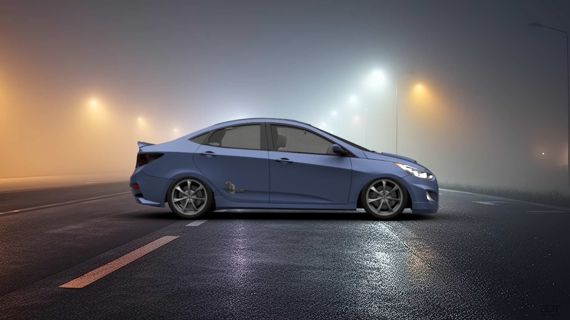 Hyundai Solaris Sedan 2011 tuning