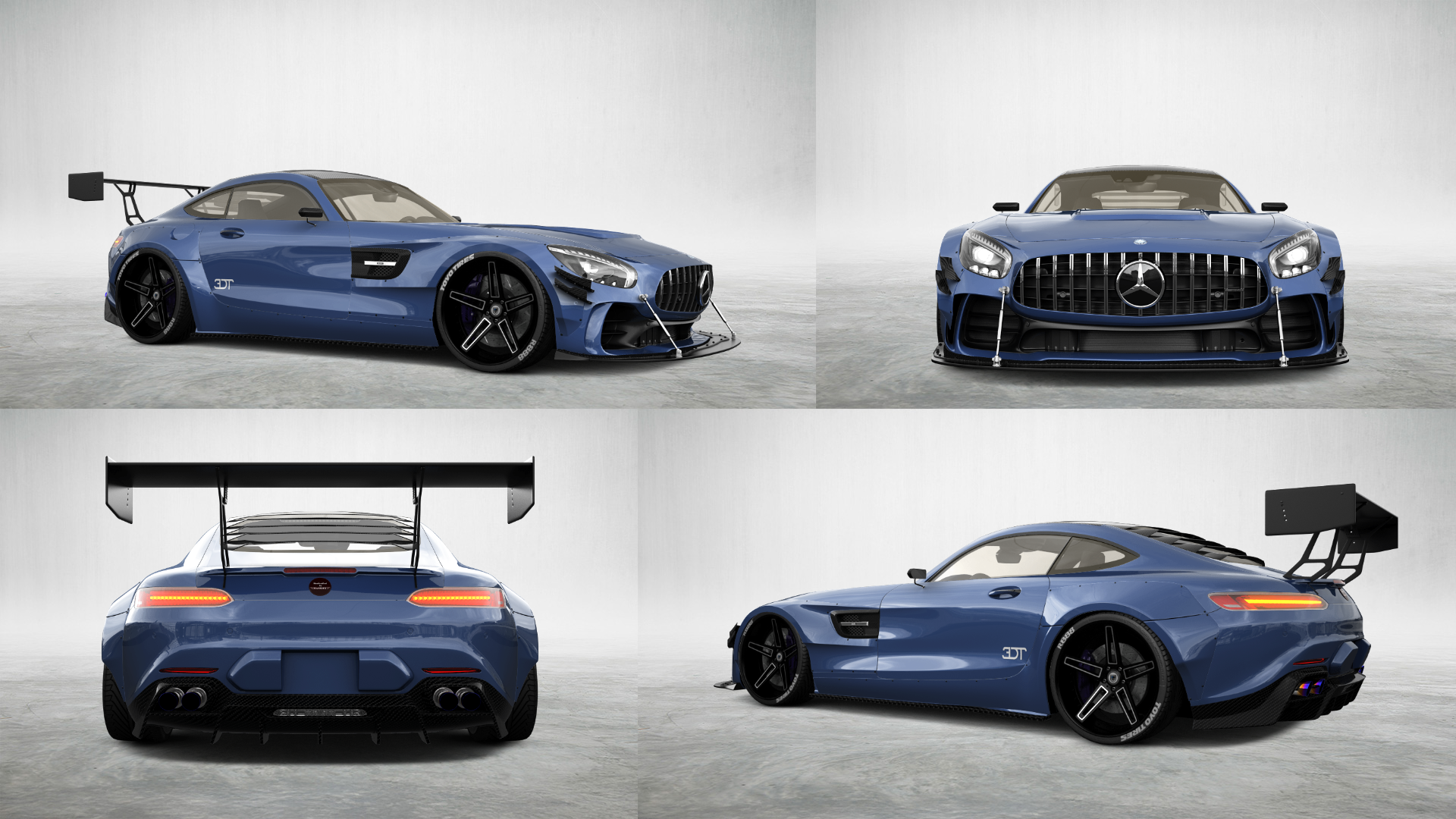Mercedes AMG GT 2 door fastback coupe 2016