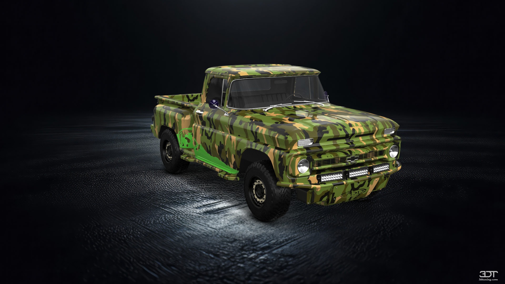 Chevrolet C-10 Stepside 2 Door pickup truck 1963
