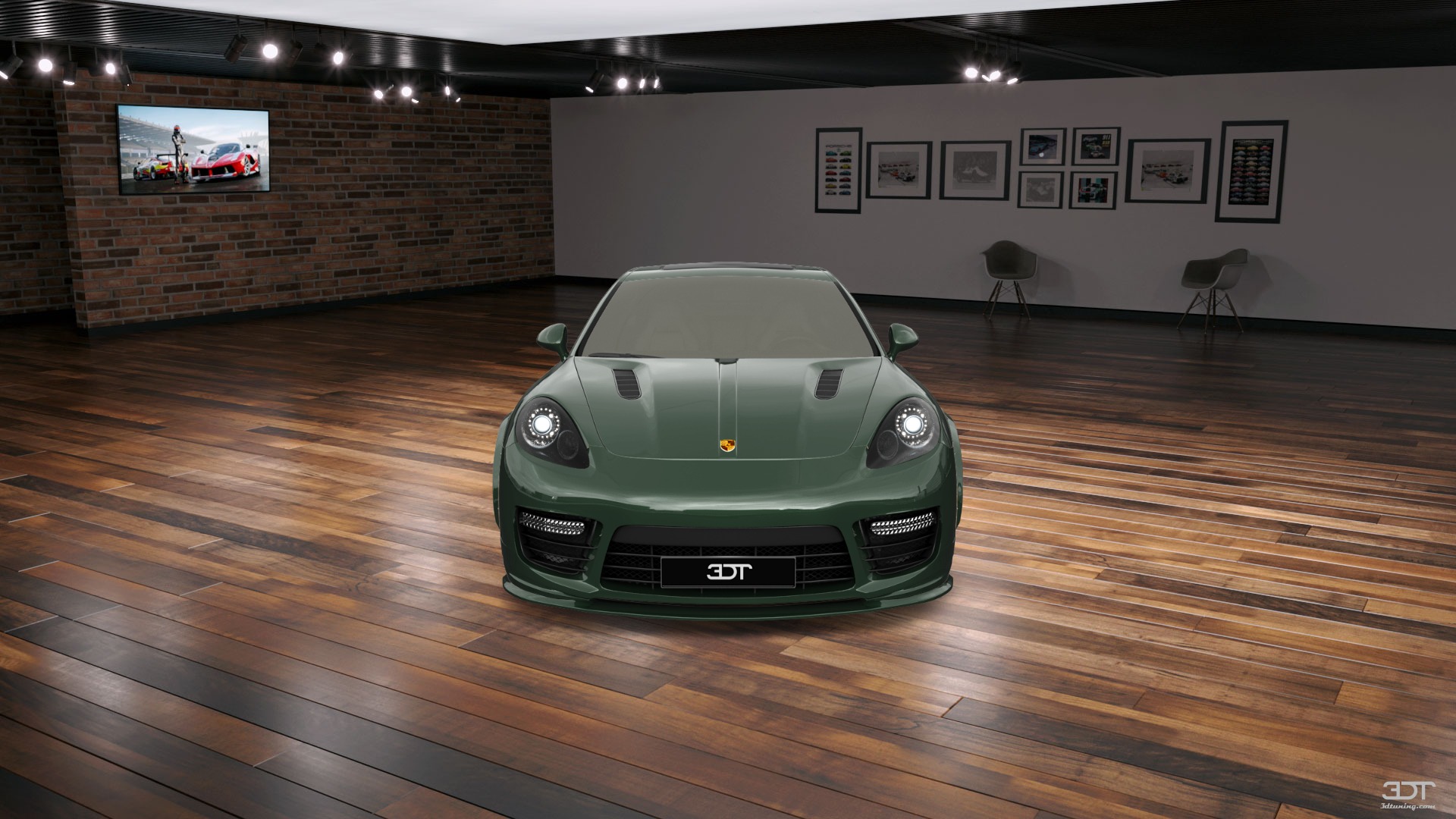 Porsche Panamera 4 door fastback saloon 2011 Изображения