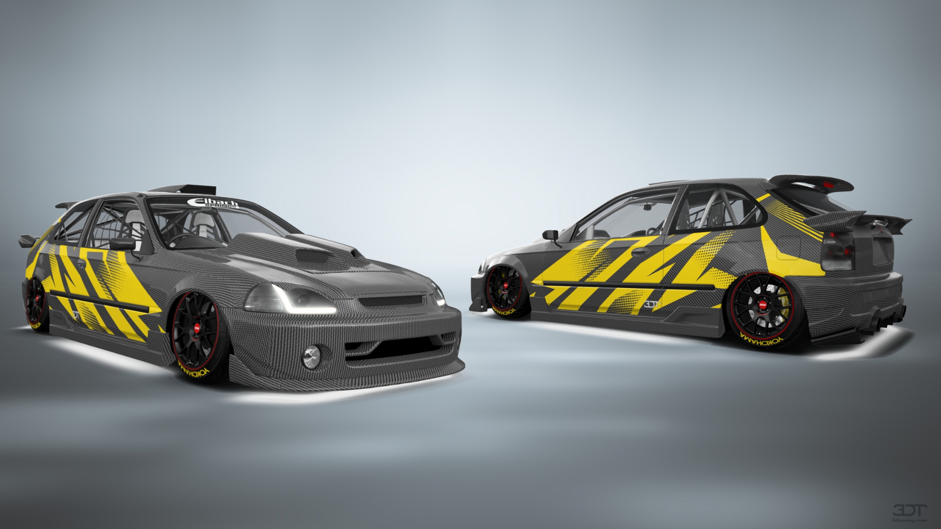 Honda Civic 3 Door Hatchback 1997 tuning