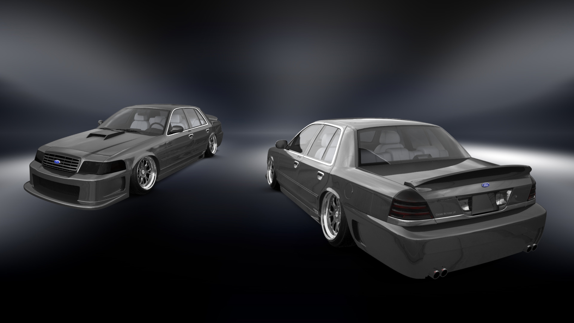 Ford Crown Victoria Sedan 2007 tuning