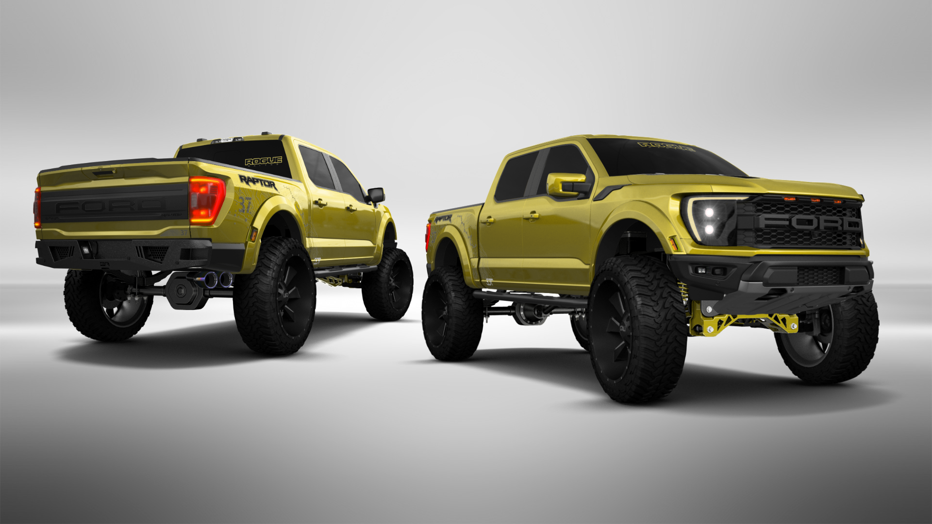 Ford F-150 Raptor 4 Door pickup truck 2021