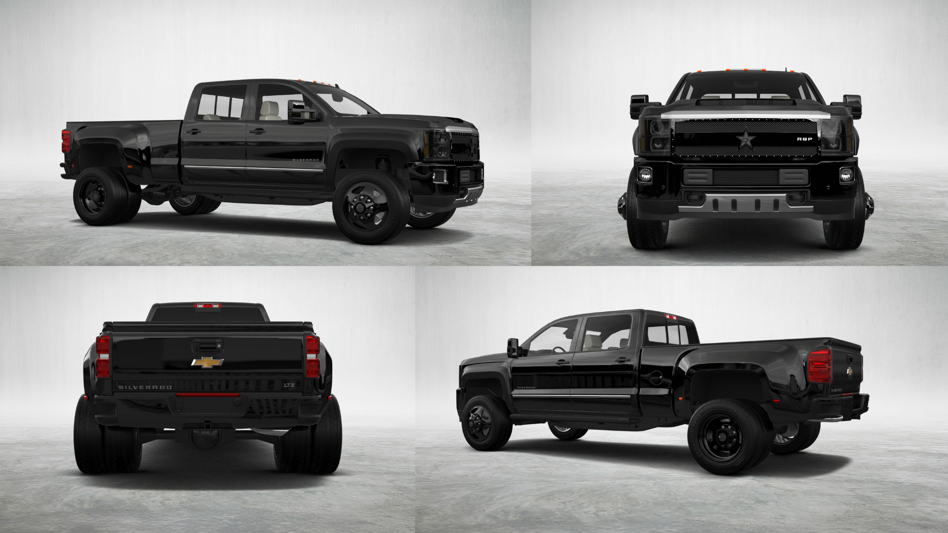 Chevrolet Silverado 3500 4 Door pickup truck 2015 tuning