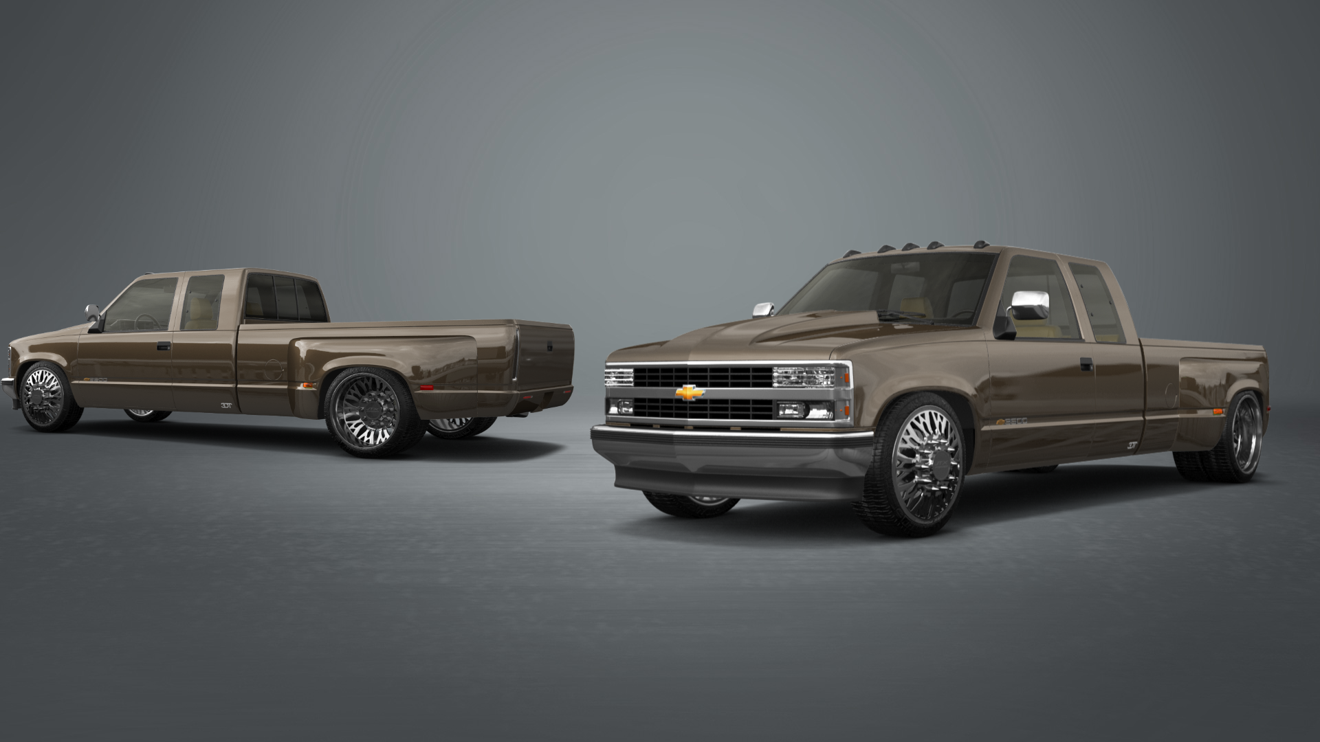 Chevrolet K3500 Extended Cab Pickup Truck 1988