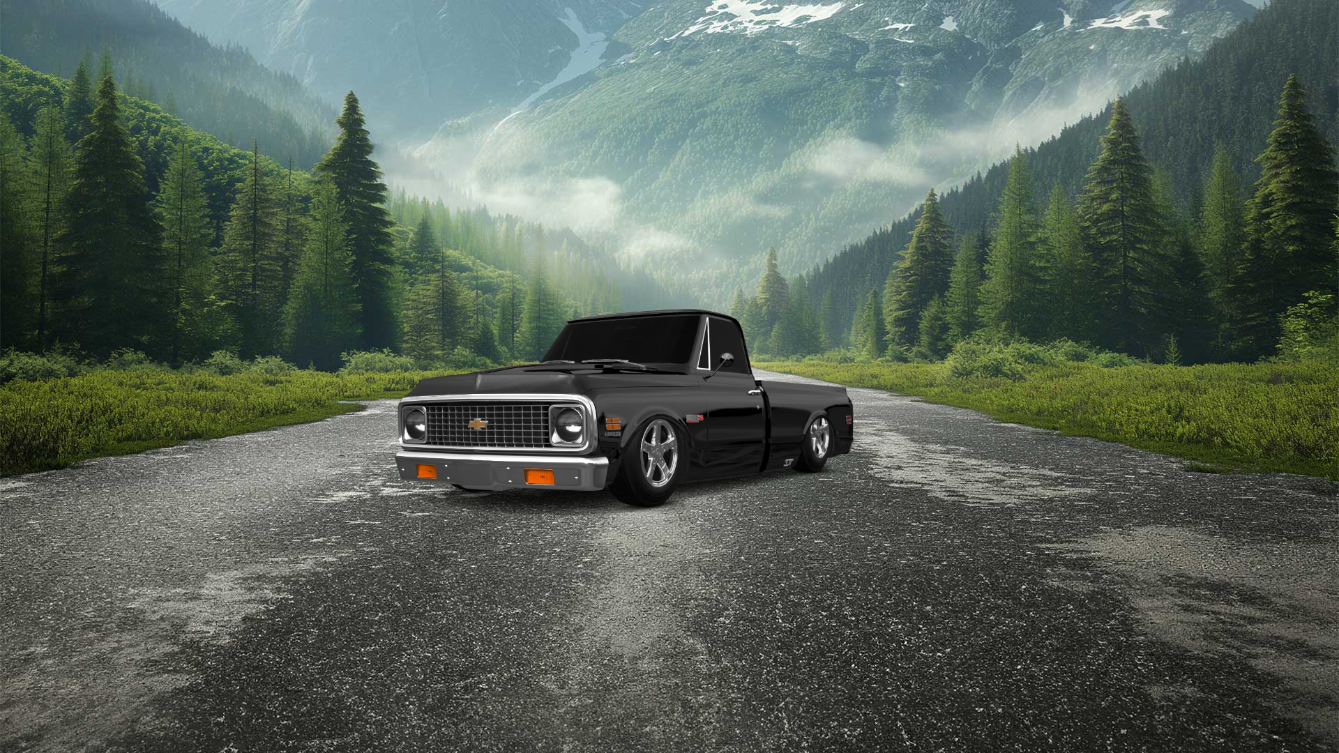 Chevrolet C-10 Cheyenne 2 Door pickup truck 1972