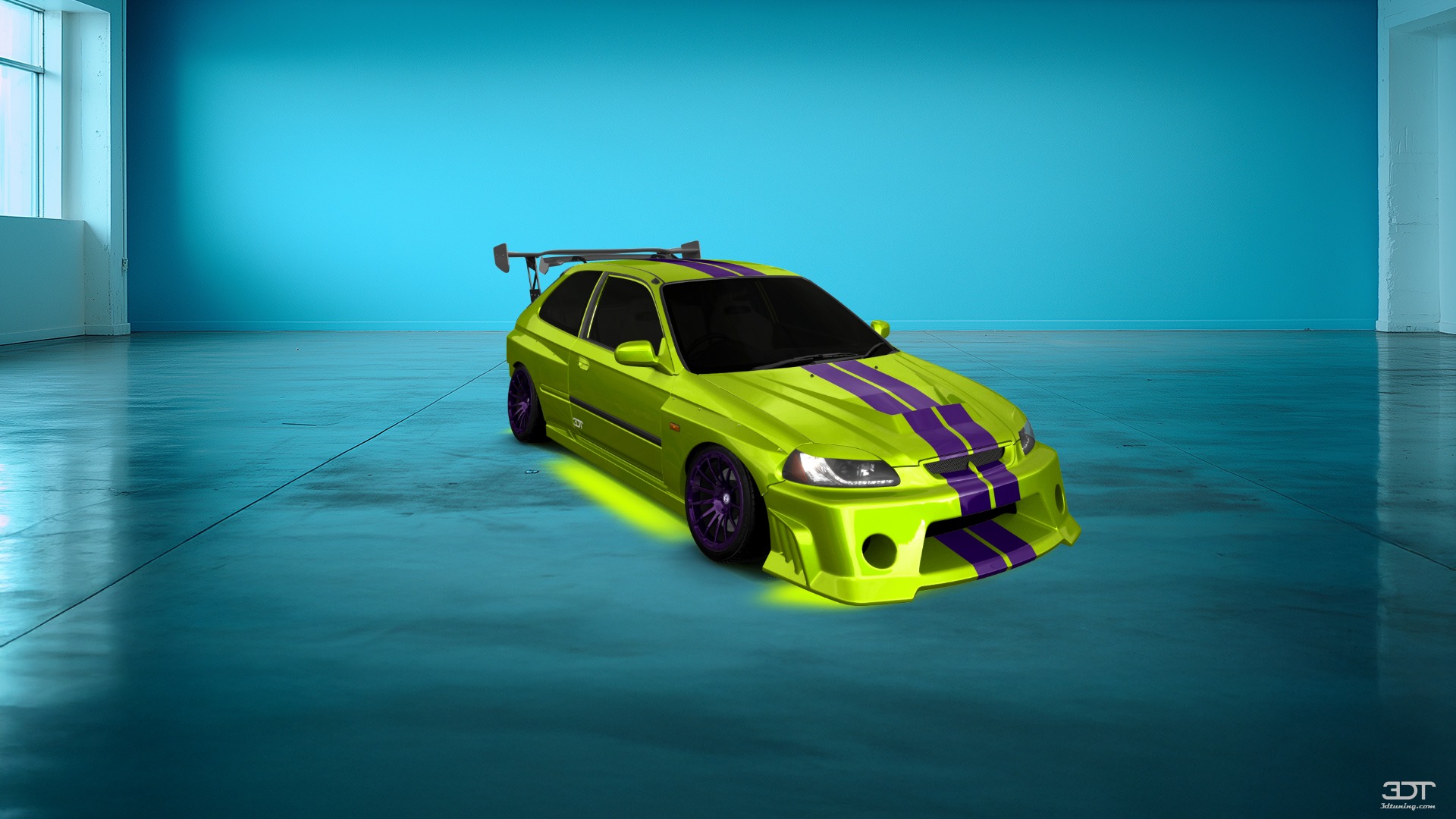 Honda Civic 3 Door Hatchback 1997 tuning