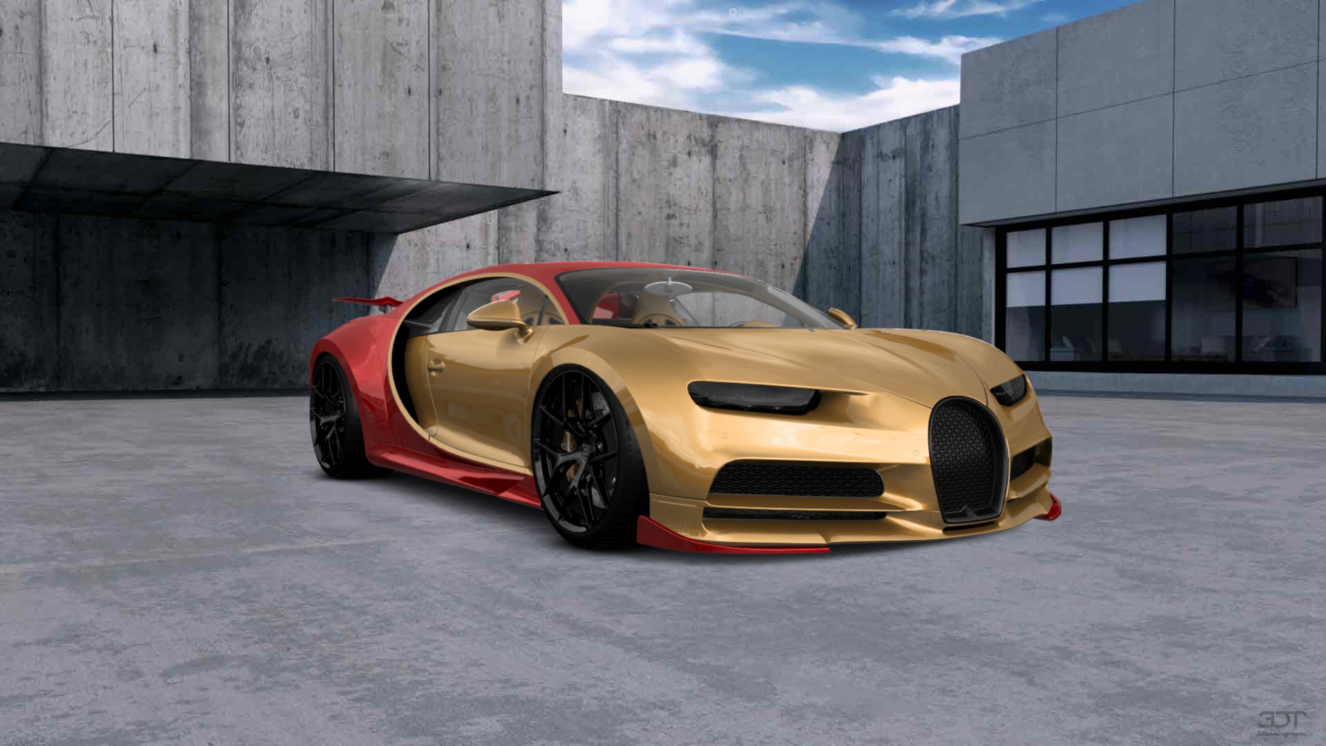 Bugatti Chiron 2 Door Coupe 2016