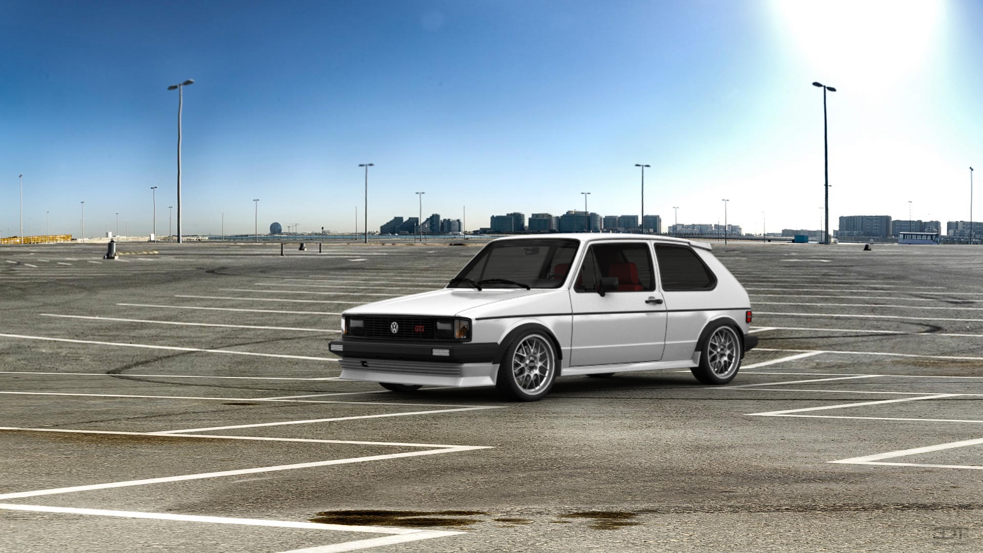 Volkswagen Rabbit GTI Mk1 3 Door Hatchback 1984 Images