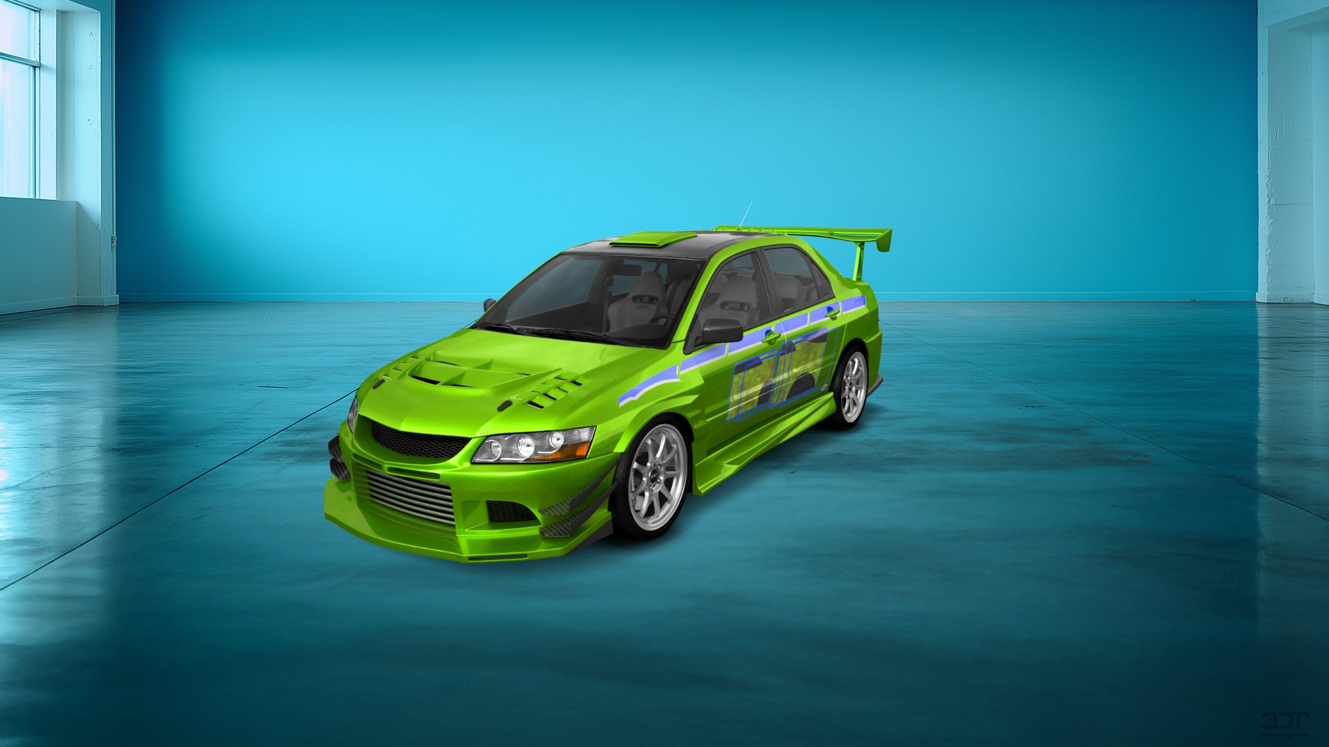 Mitsubishi Lancer Evo IX 4 Door Saloon 2005 tuning