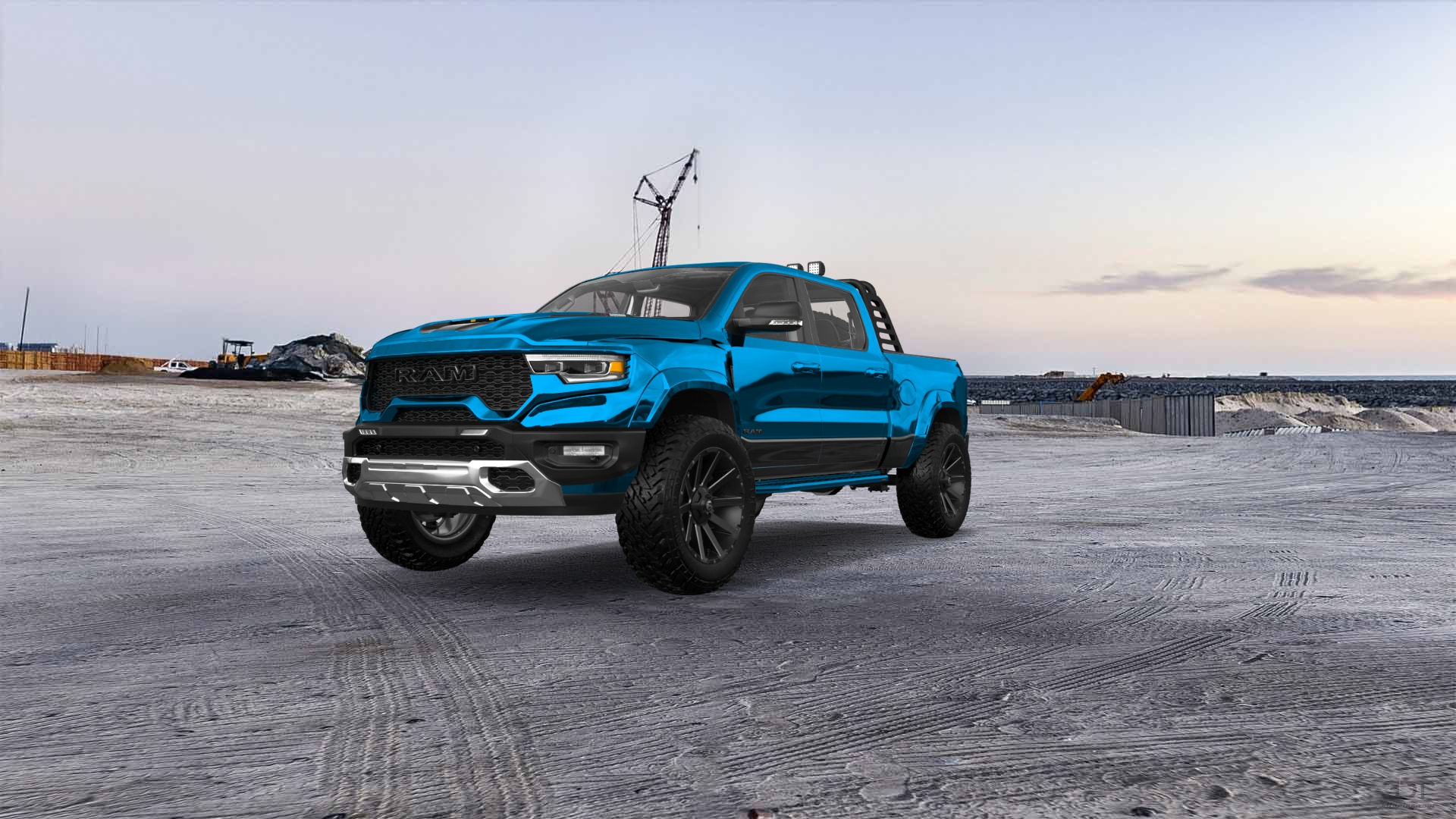 Dodge Ram 1500 TRX 4 Door pickup truck 2021 tuning