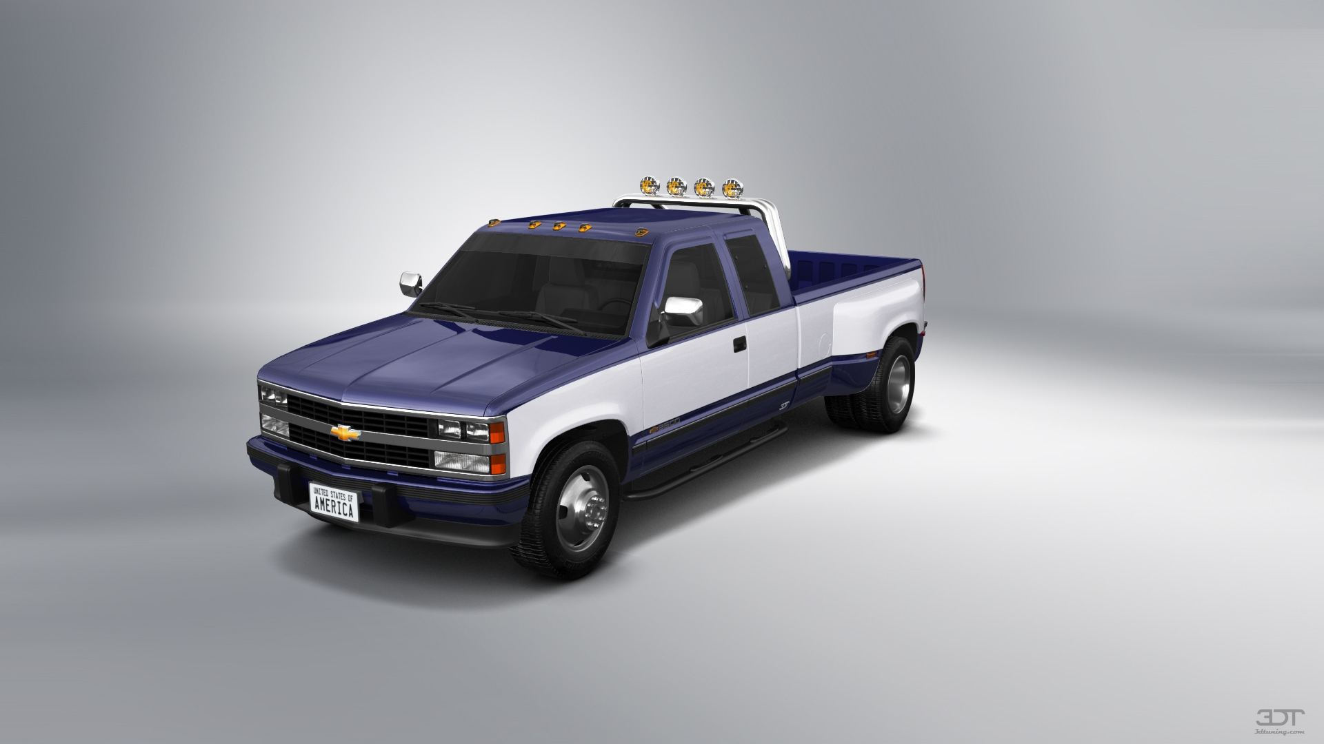 Chevrolet K3500 Extended Cab Pickup Truck 1988