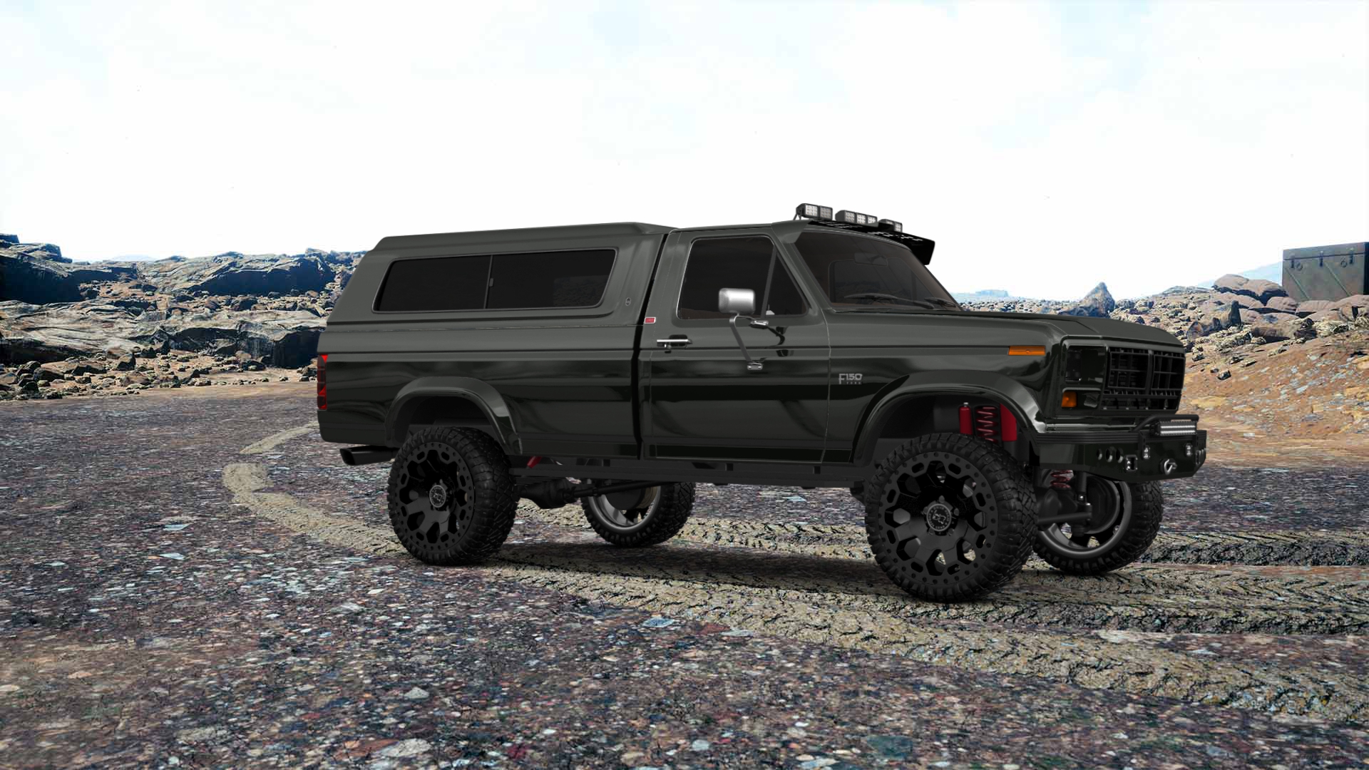 Ford F-150 2 Door pickup truck 1986 tuning