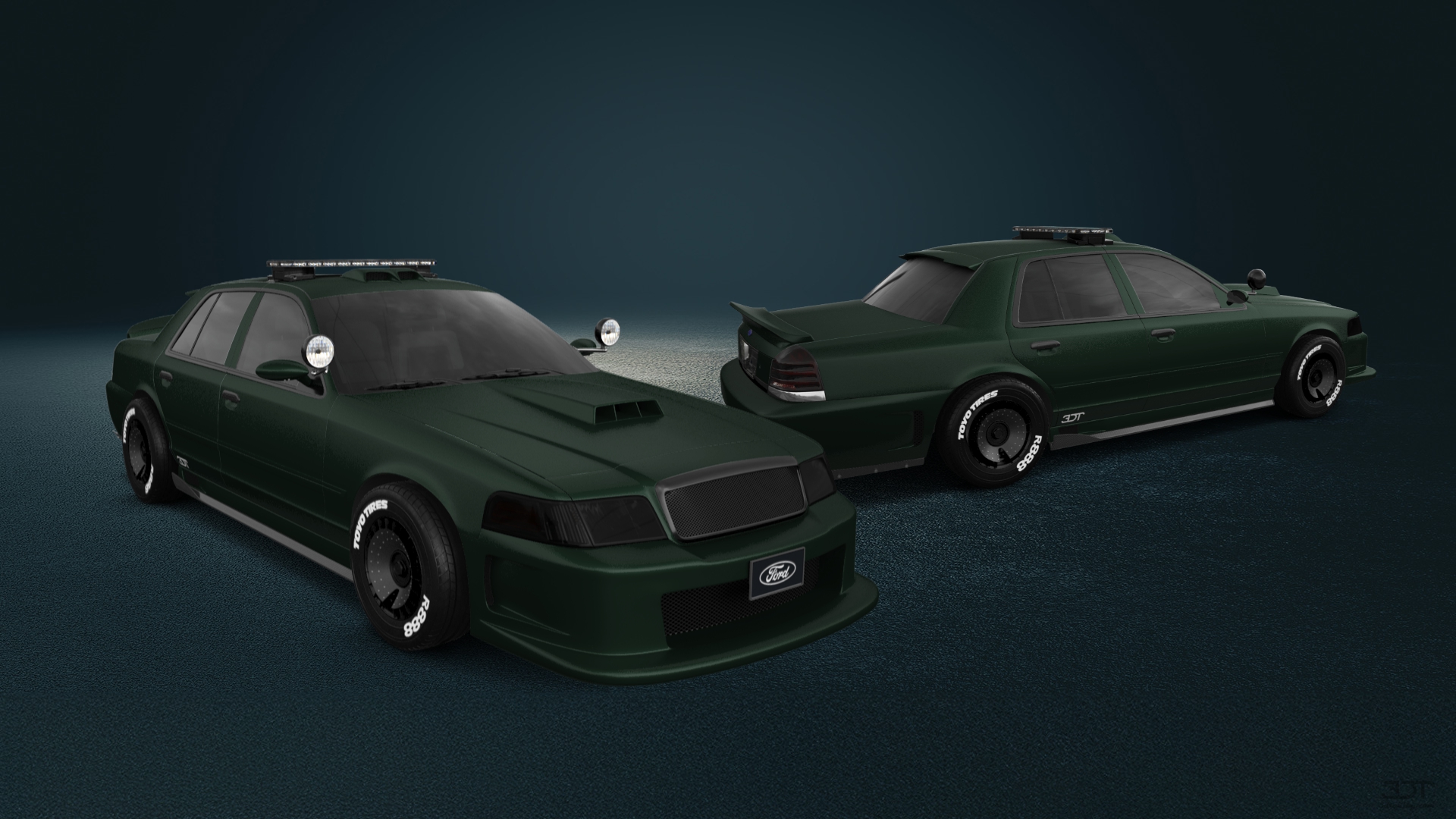 Ford Crown Victoria Sedan 2007 tuning