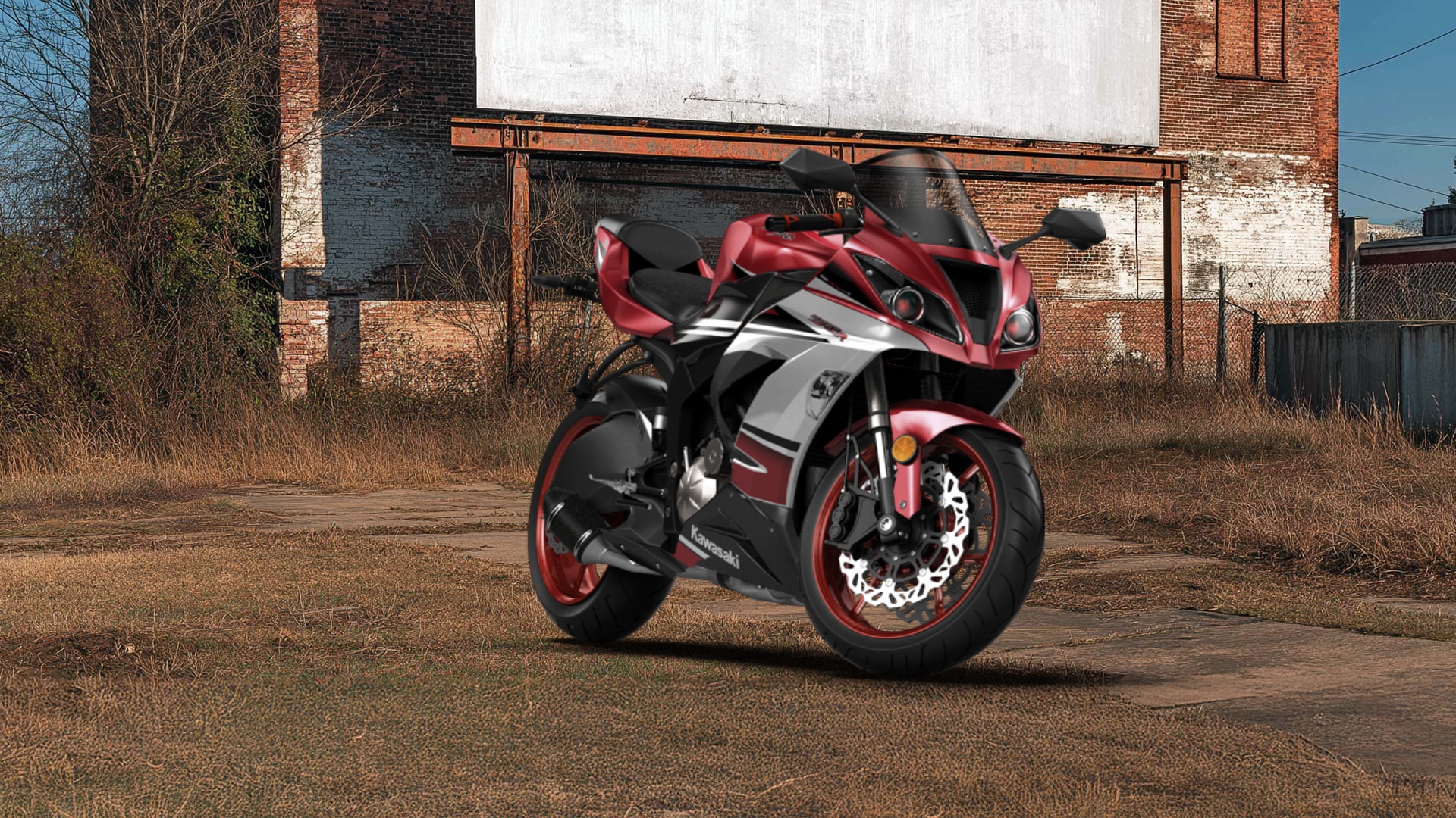 Kawasaki Ninja ZX 6R Sport Bike 2015 Images