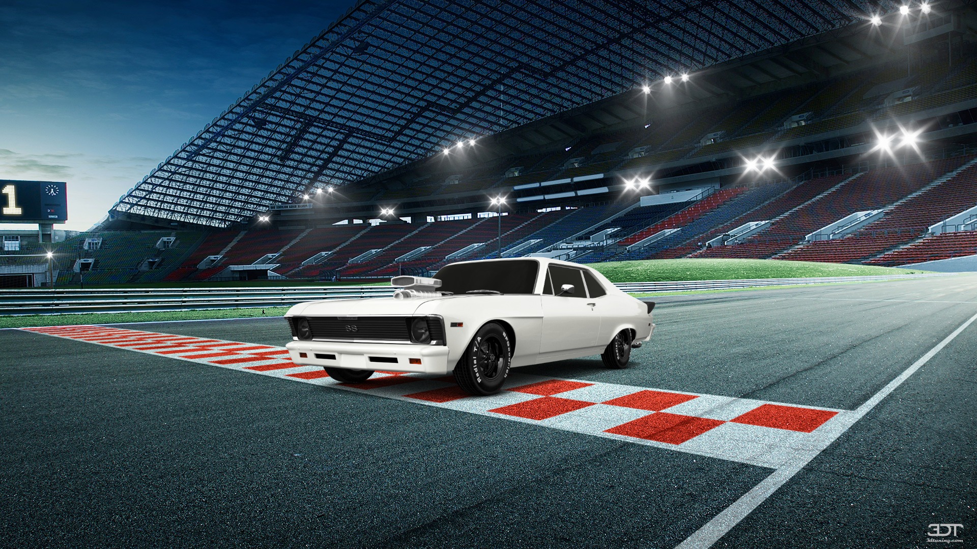 Tuning Chevrolet Chevy II Nova 2 Door Coupe 1968