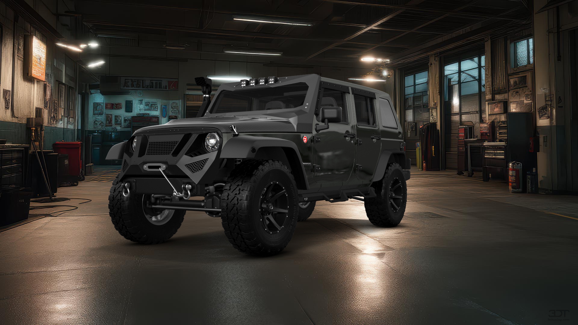 Jeep Wrangler Unlimited JK Rubicon Recon 4 Door SUV 2017 tuning