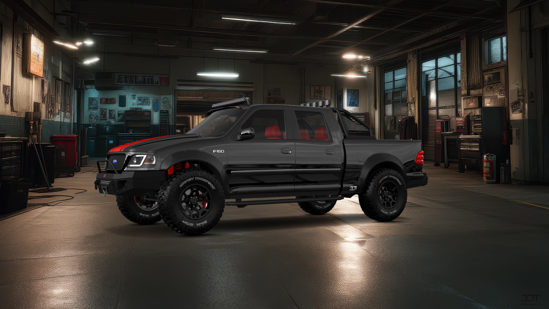 Ford F-150 SuperCrew 4 Door pickup truck 1997 tuning